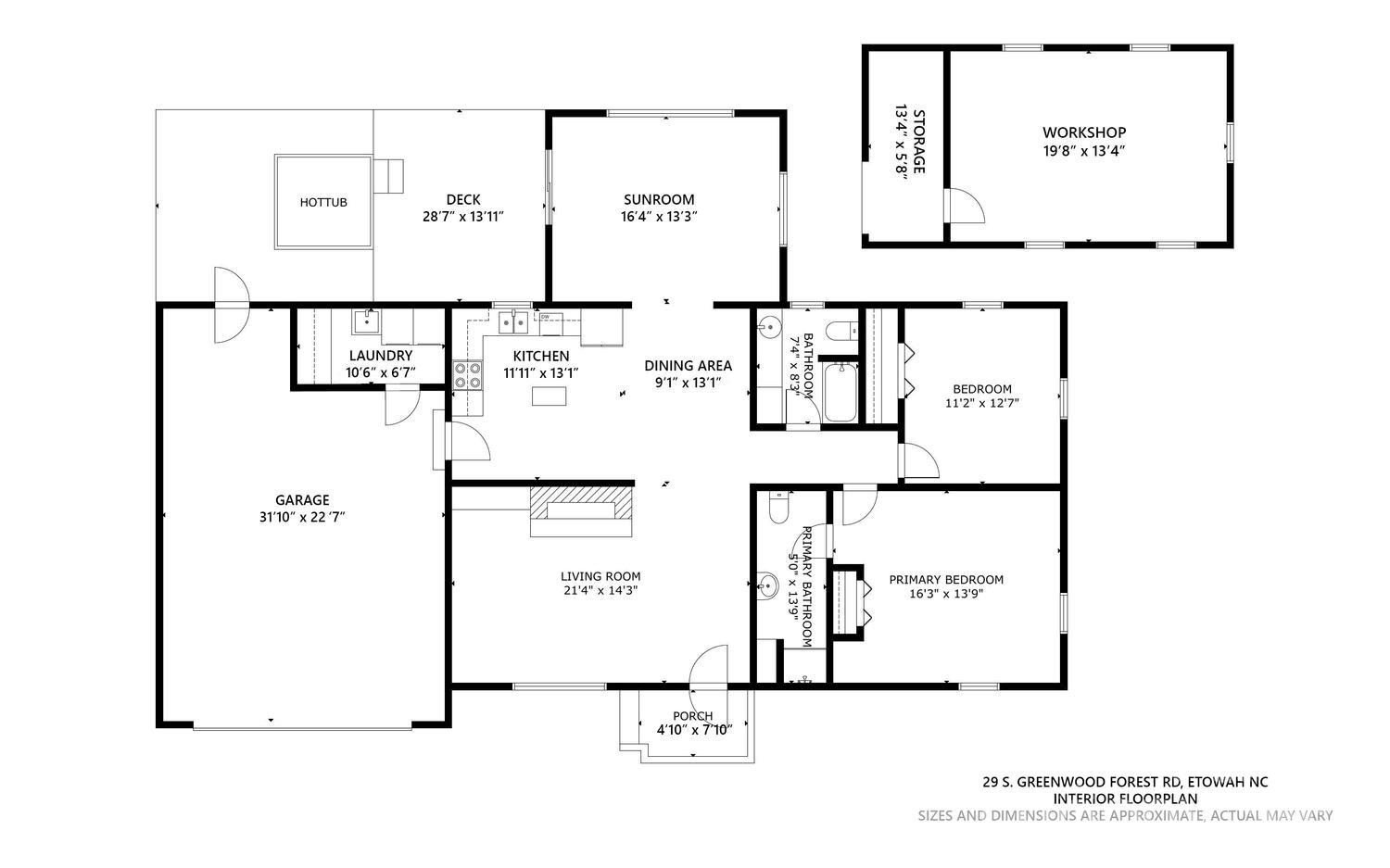 29 S Greenwood Forest Drive — Etowah