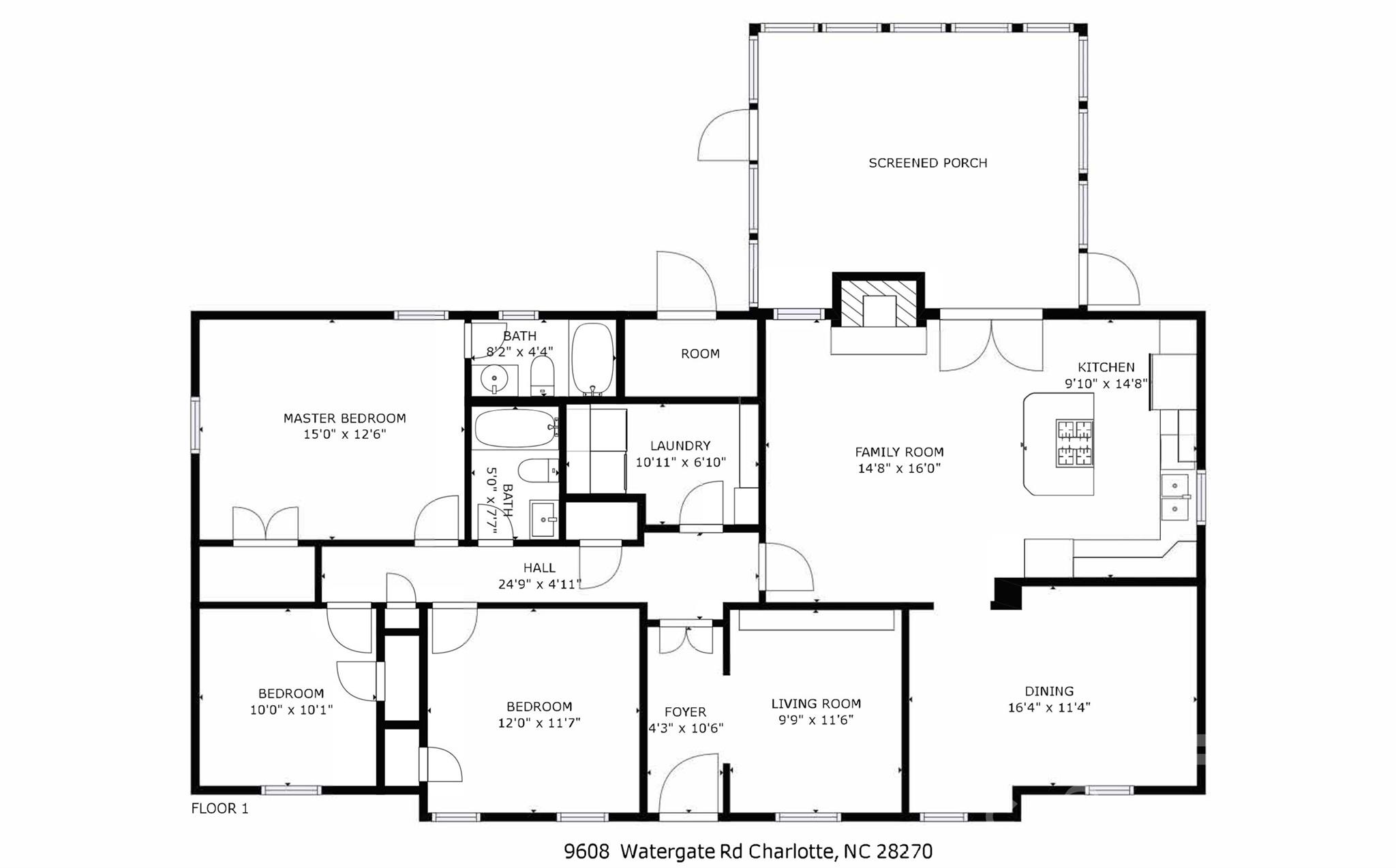 9608 Watergate Road — Charlotte