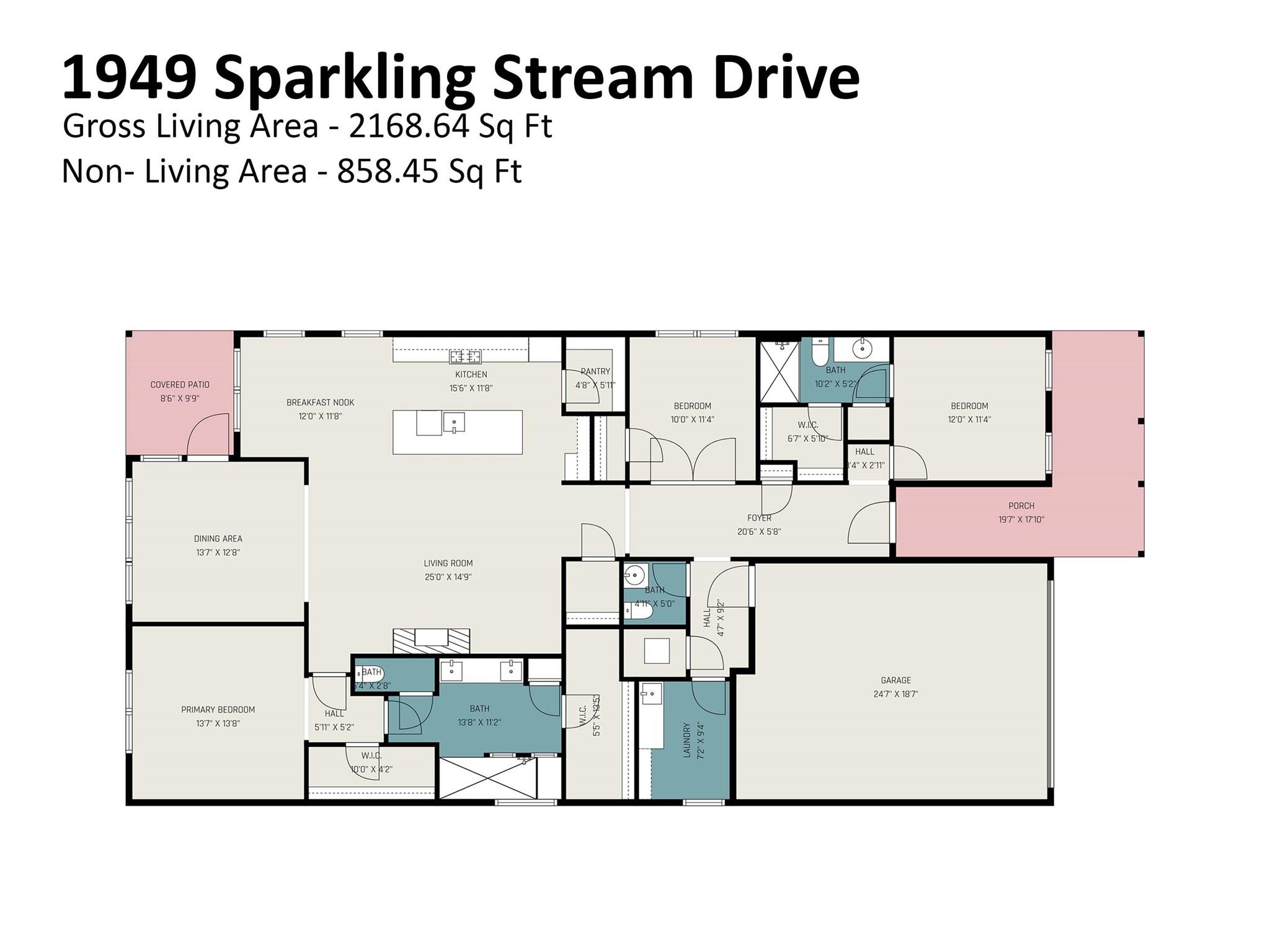 1949 Sparkling Stream Drive — Belmont