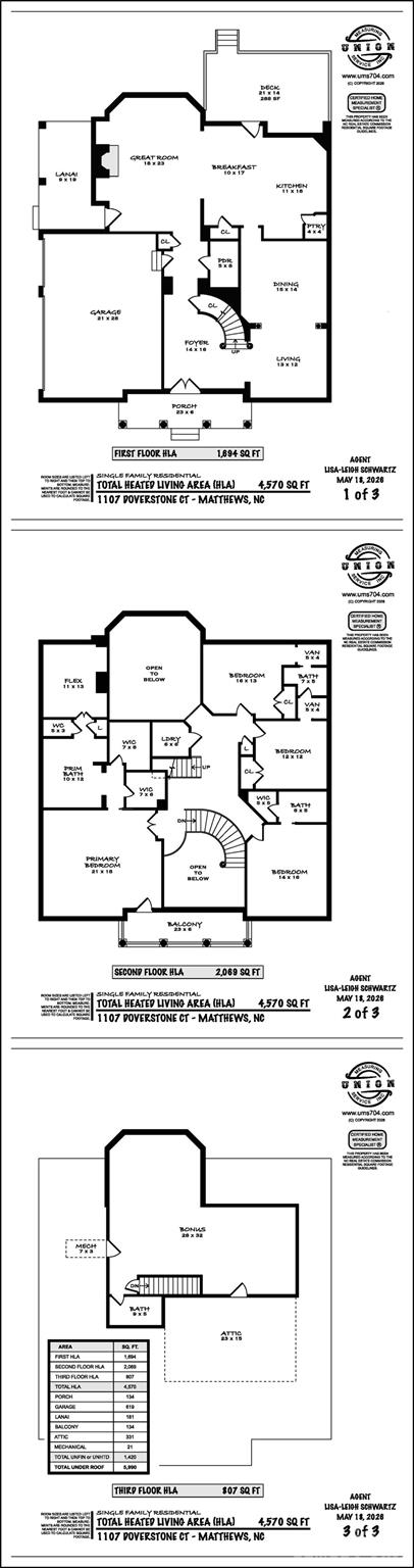1107 Doverstone Court — Matthews