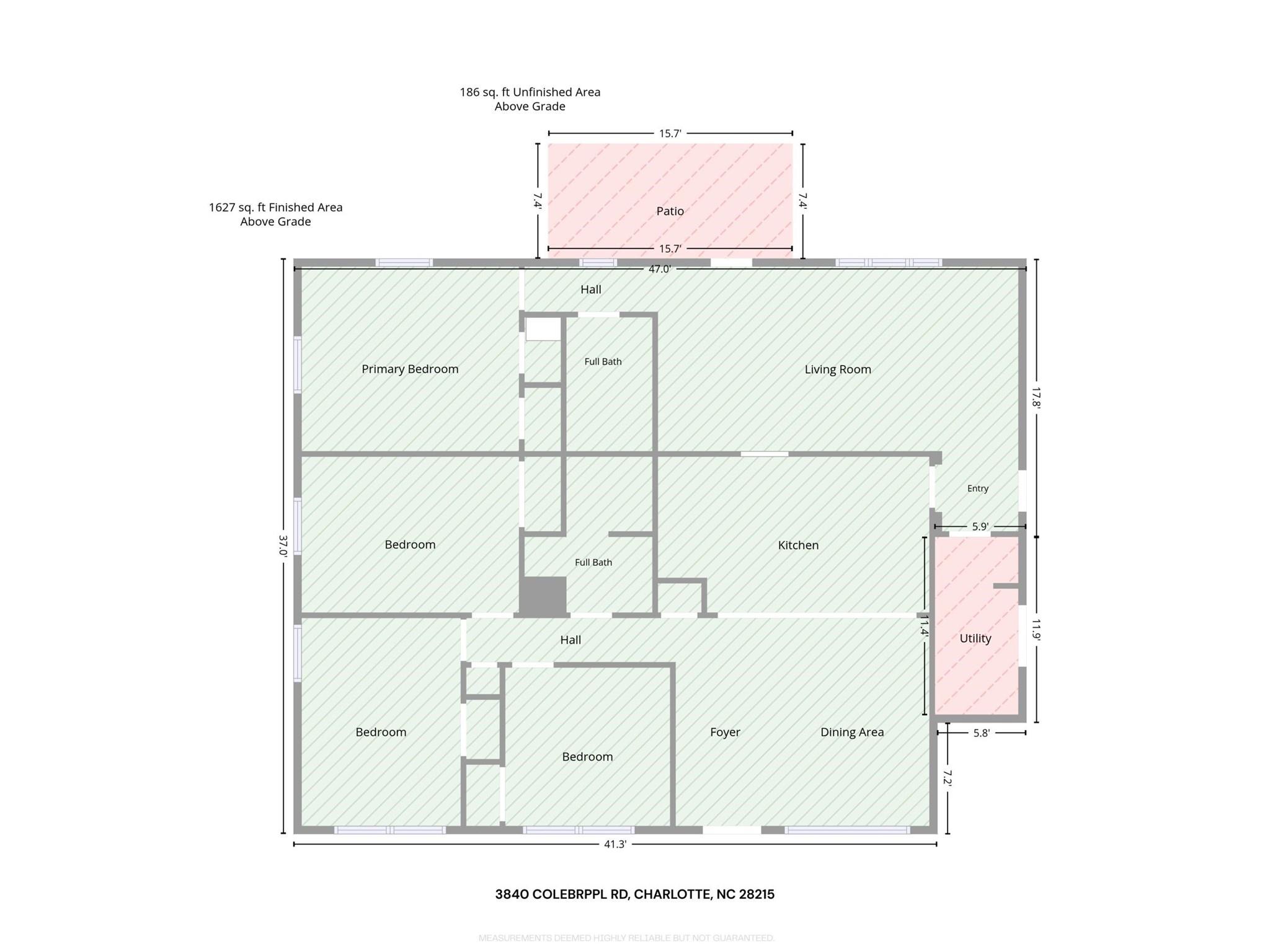 3840 Colebrook Road — Charlotte
