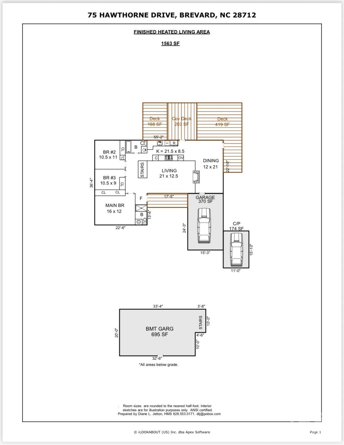 75 Hawthorne Drive — Brevard