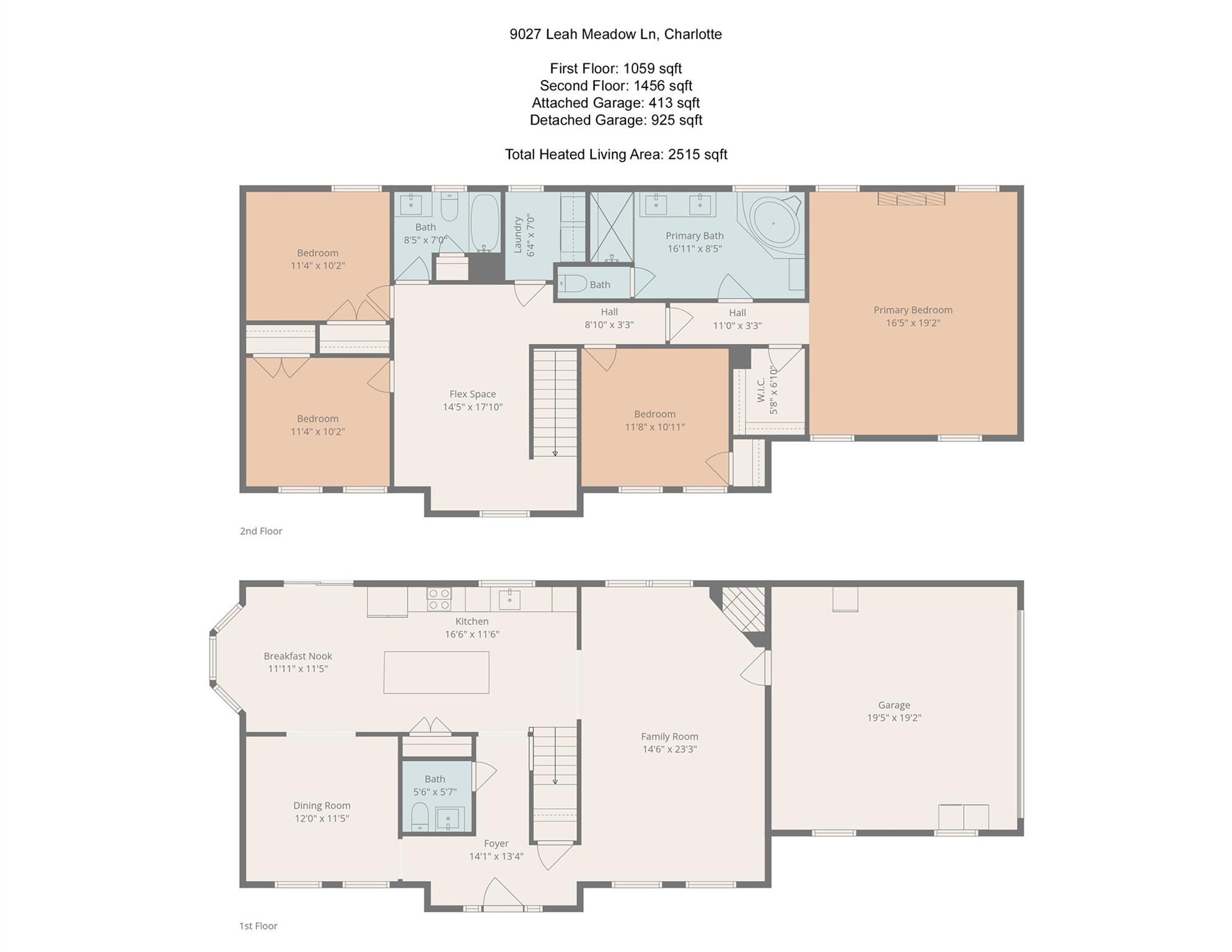 9027 Leah Meadow Lane — Charlotte