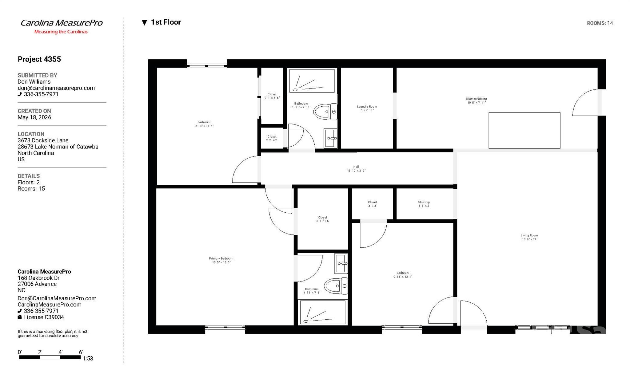 3673 Dockside Lane — Sherrills Ford