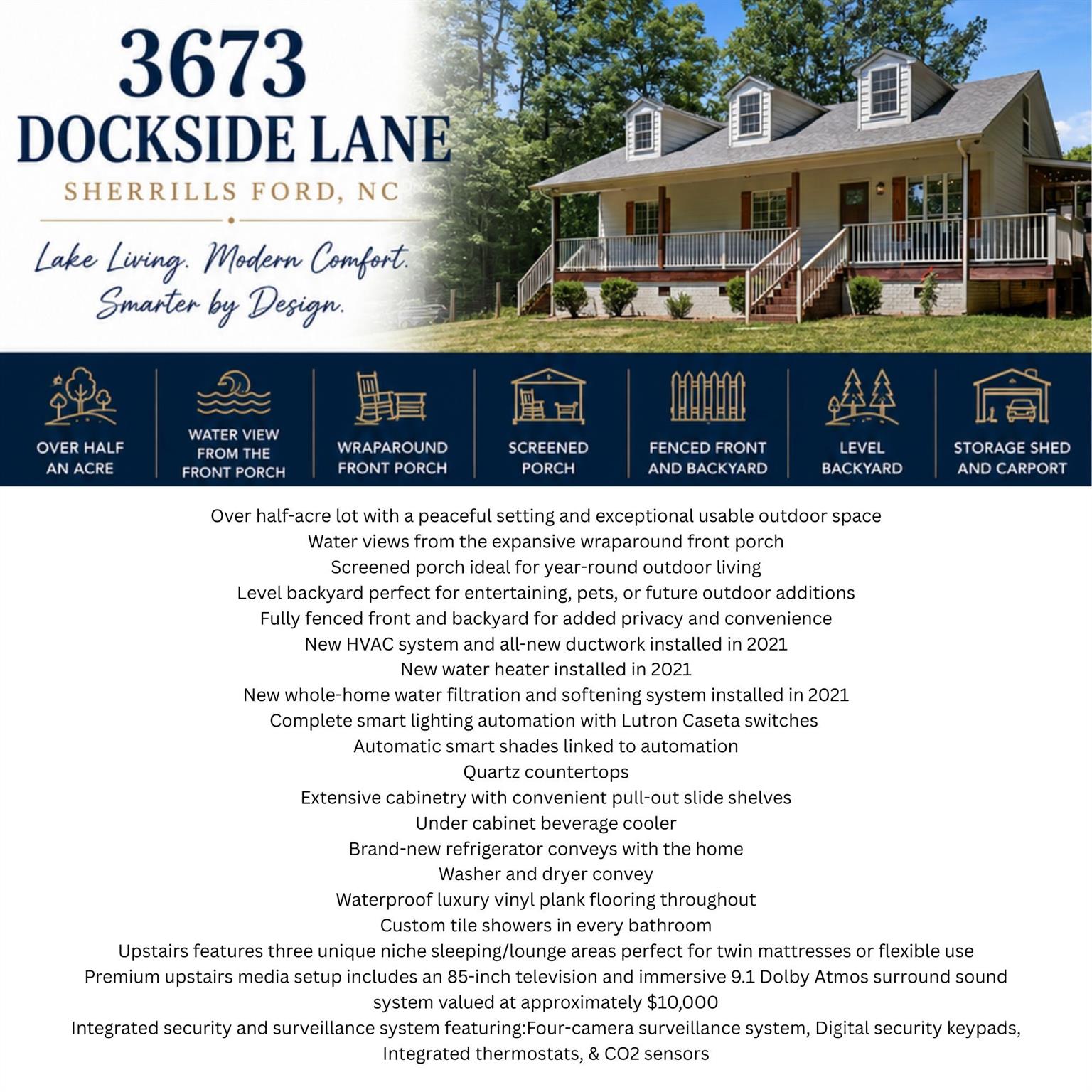 3673 Dockside Lane — Sherrills Ford