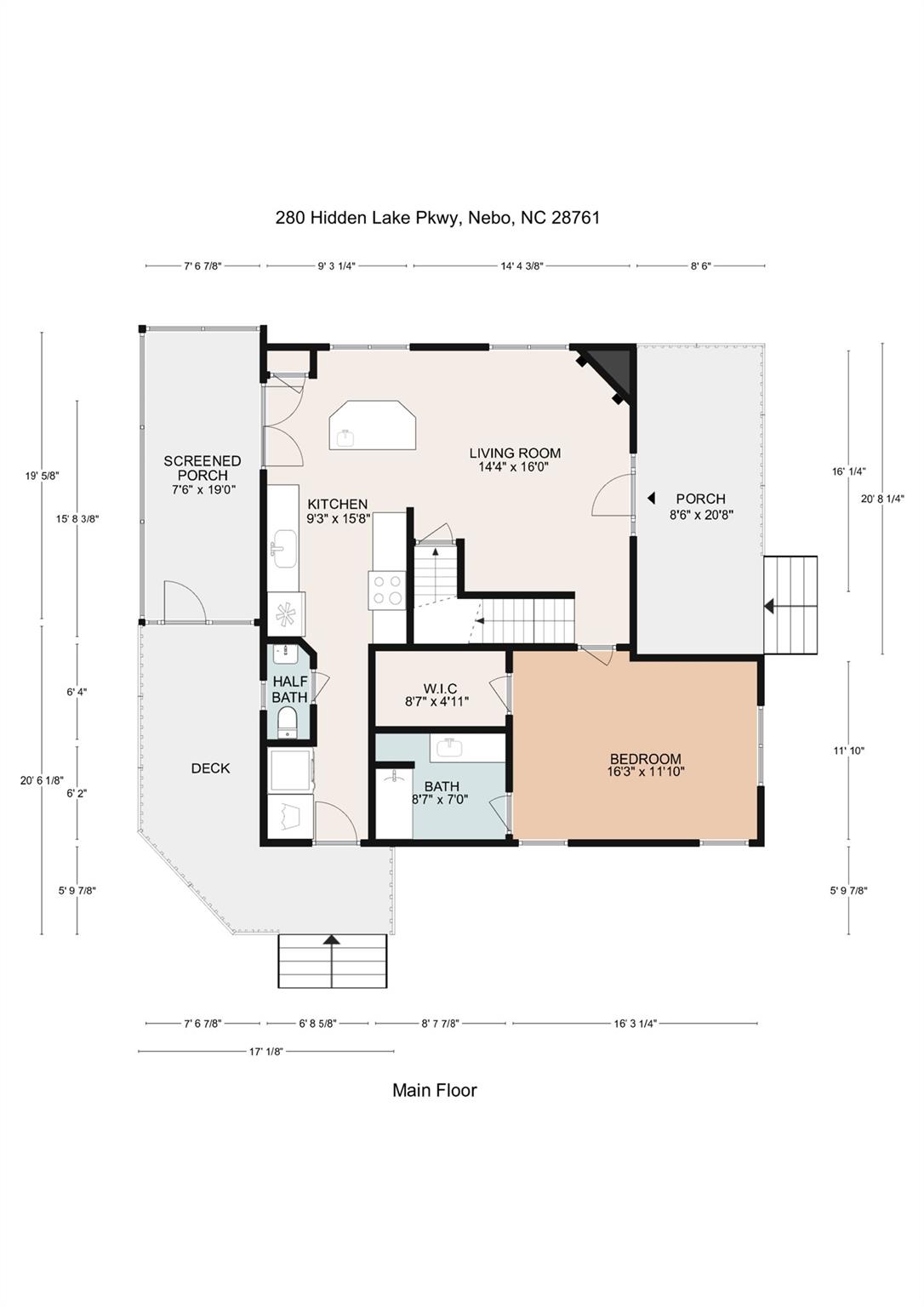 280 Hidden Lake Parkway — Nebo