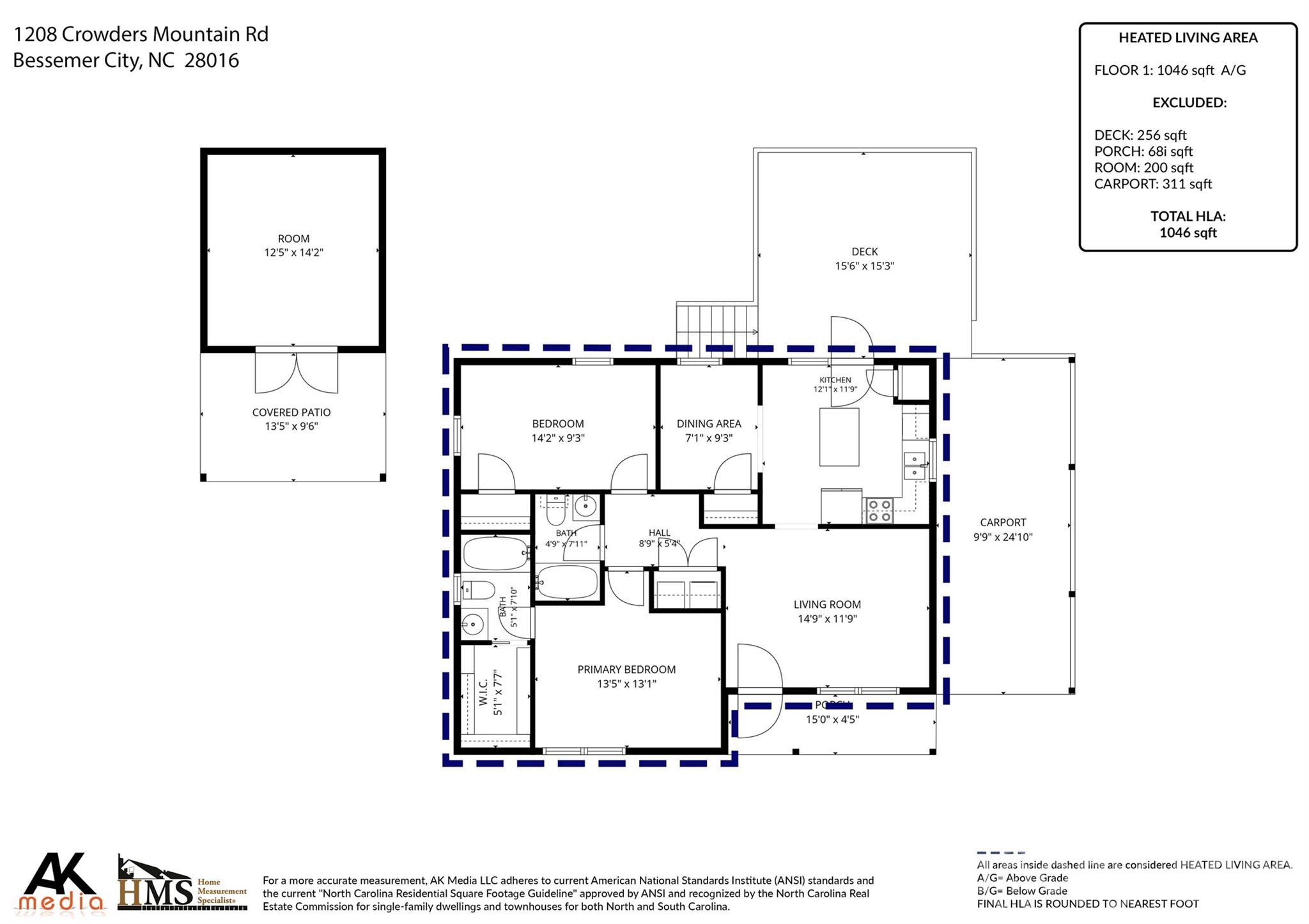 1208 Crowders Mountain Road — Bessemer City