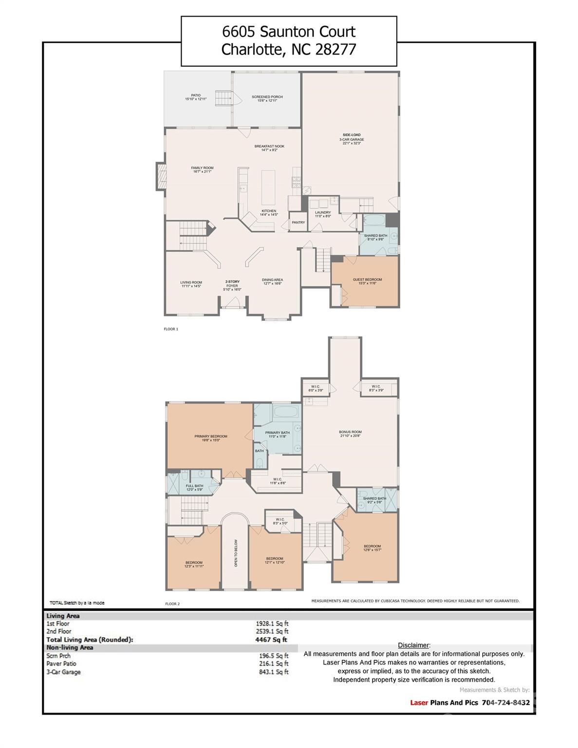6605 Saunton Court — Charlotte