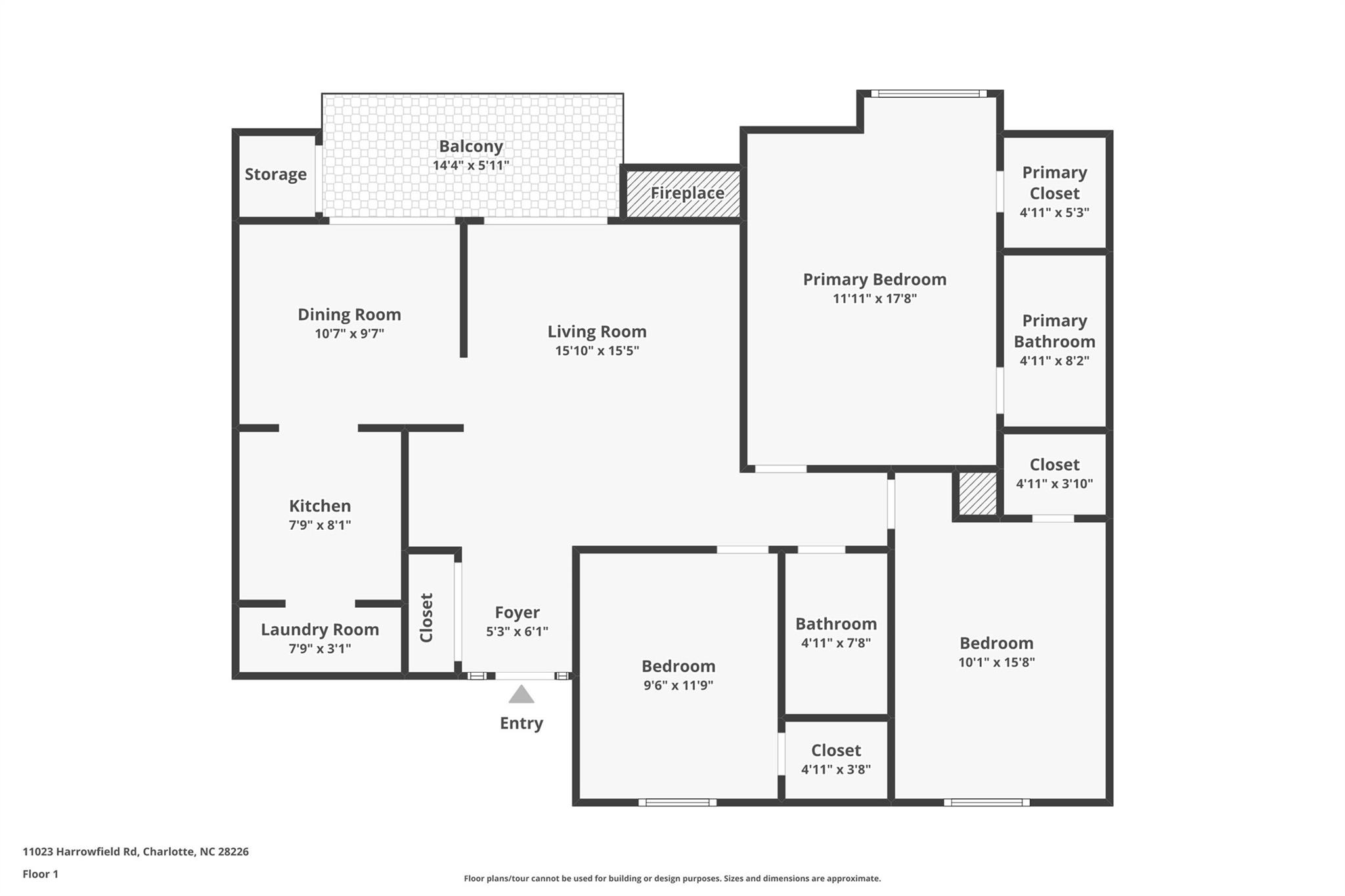 11023 Harrowfield Road — Charlotte