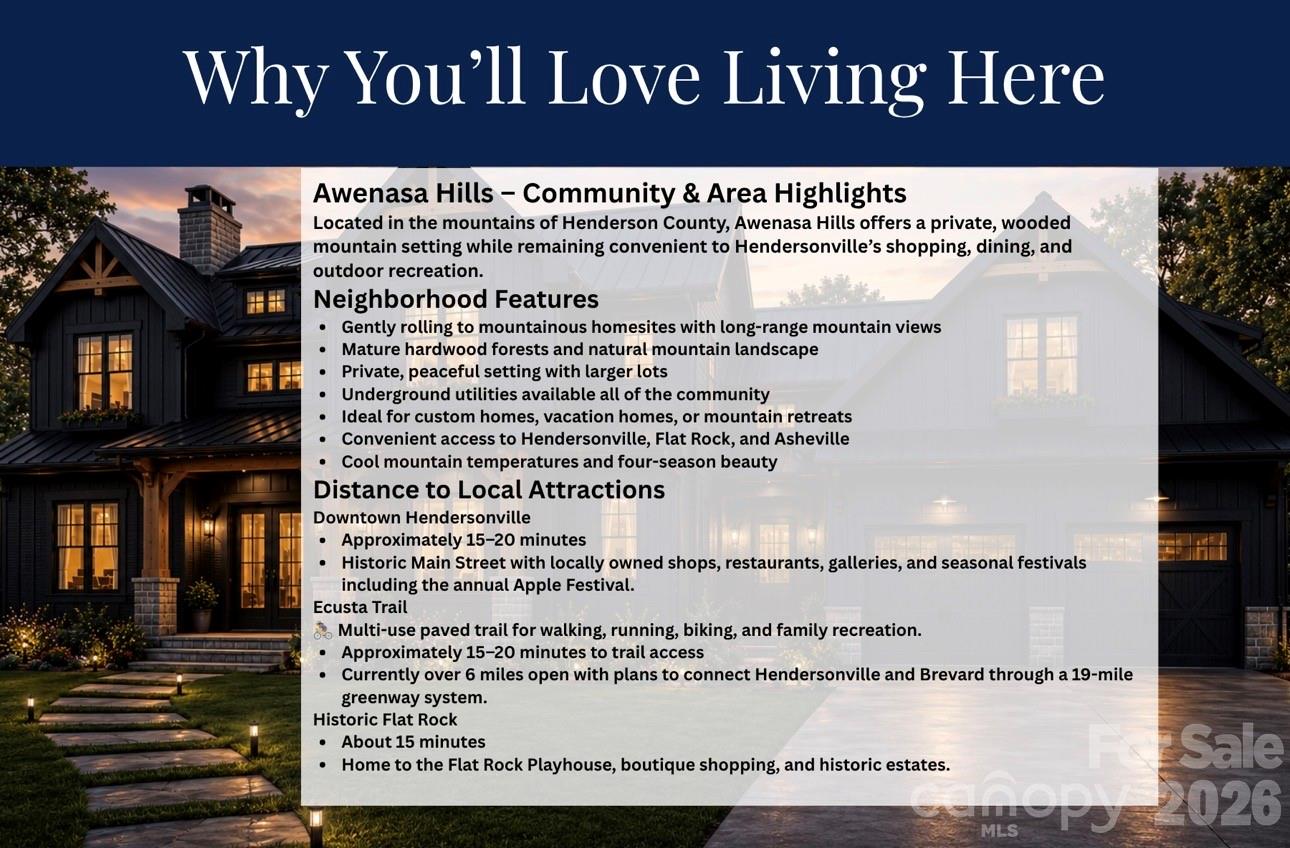Lot #28 Awi Trail — Hendersonville