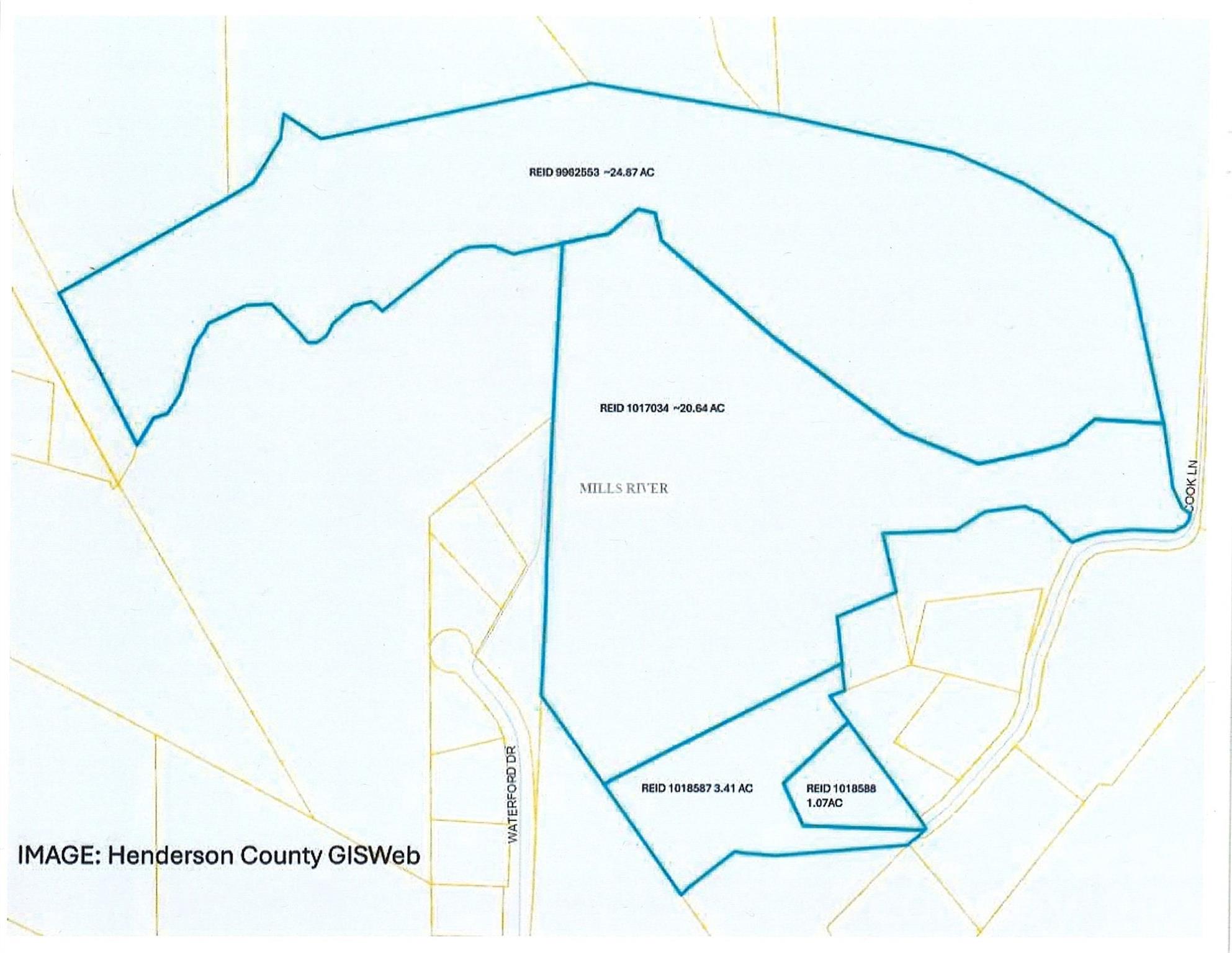 128 Cook Lane #(25 Acres) — Mills River