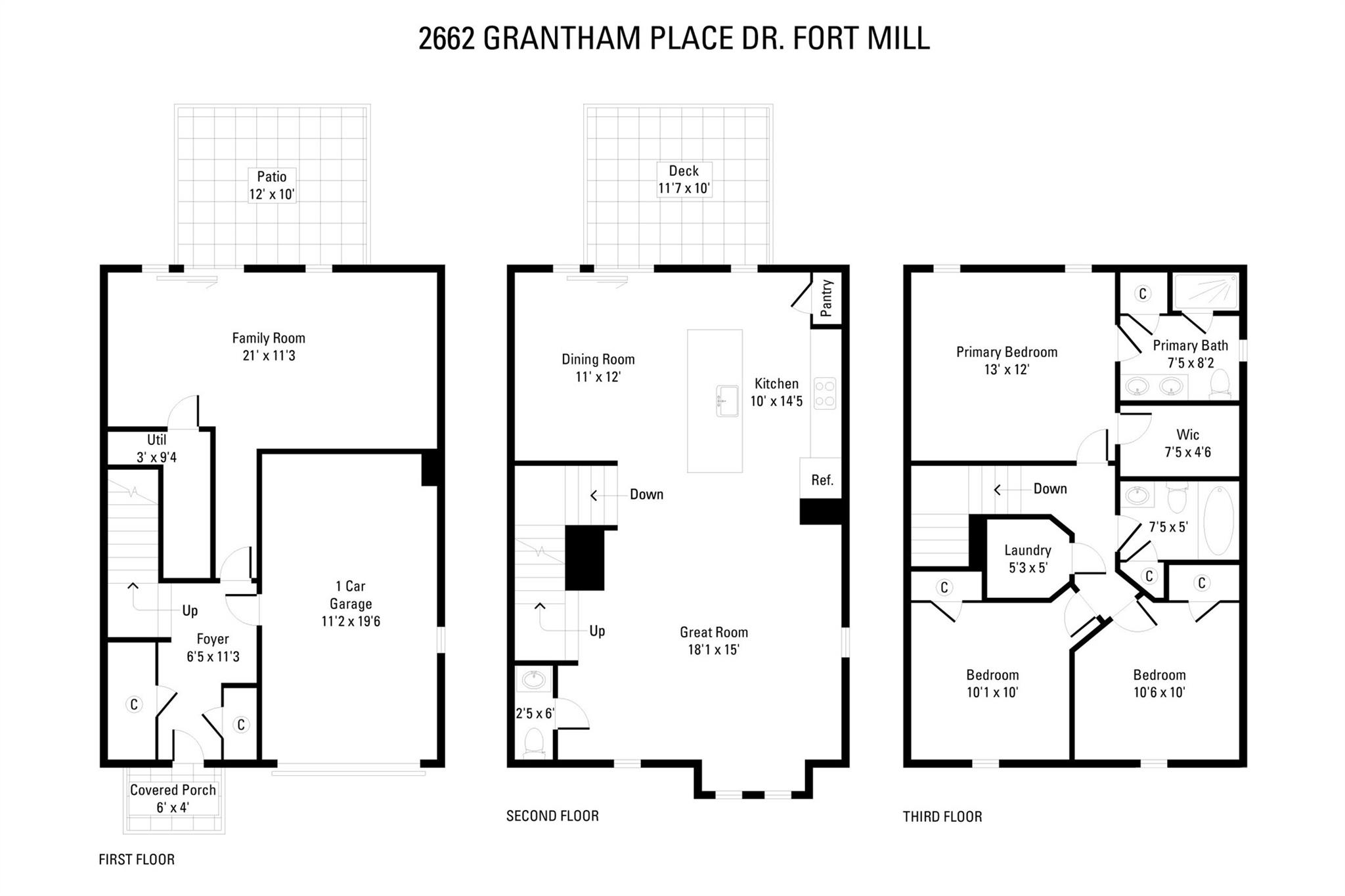 2662 Grantham Place Drive — Fort Mill