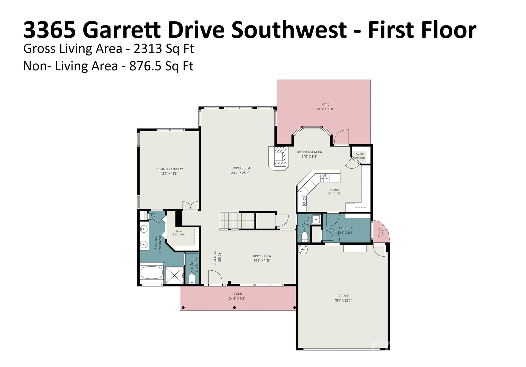 3365 Garrett Drive SW — Concord