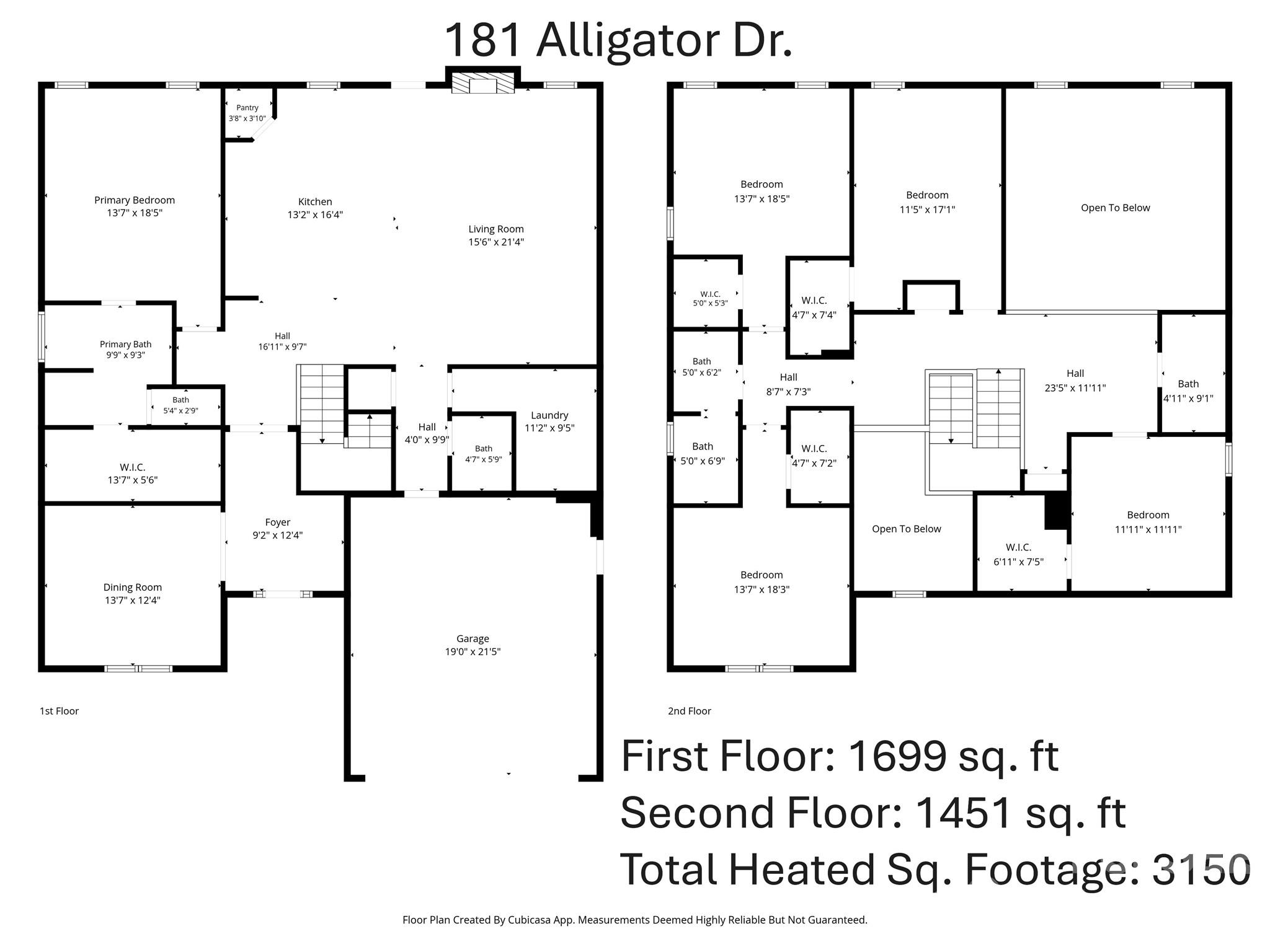 181 Alligator Drive — Fletcher
