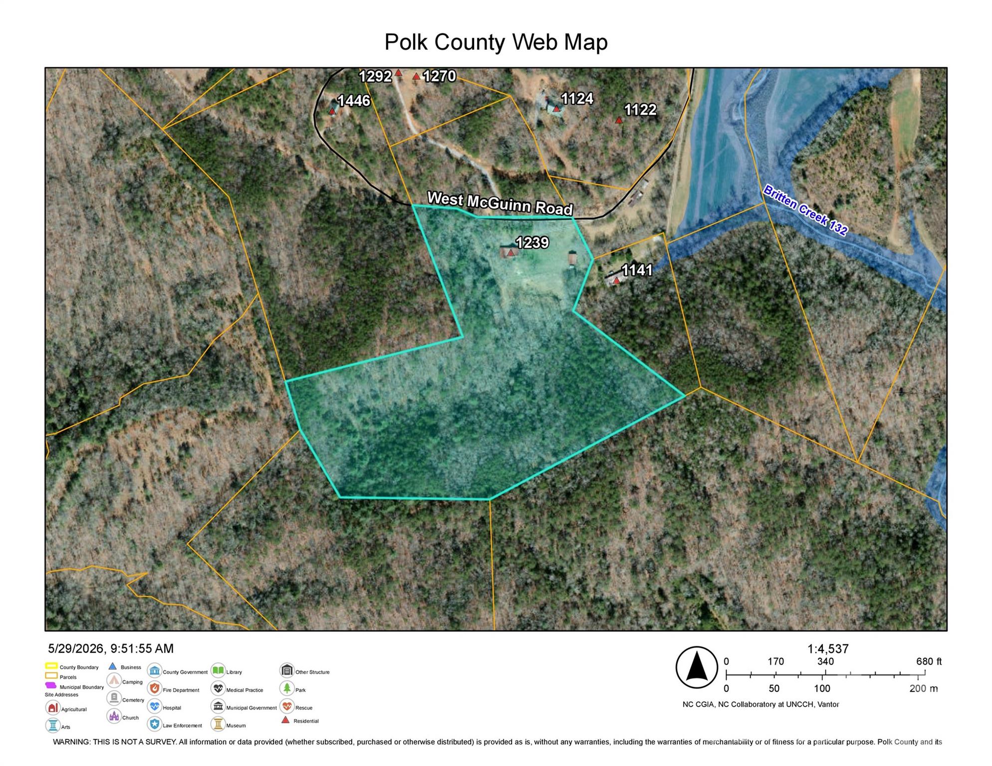 1239 W McGuinn Road — Mill Spring