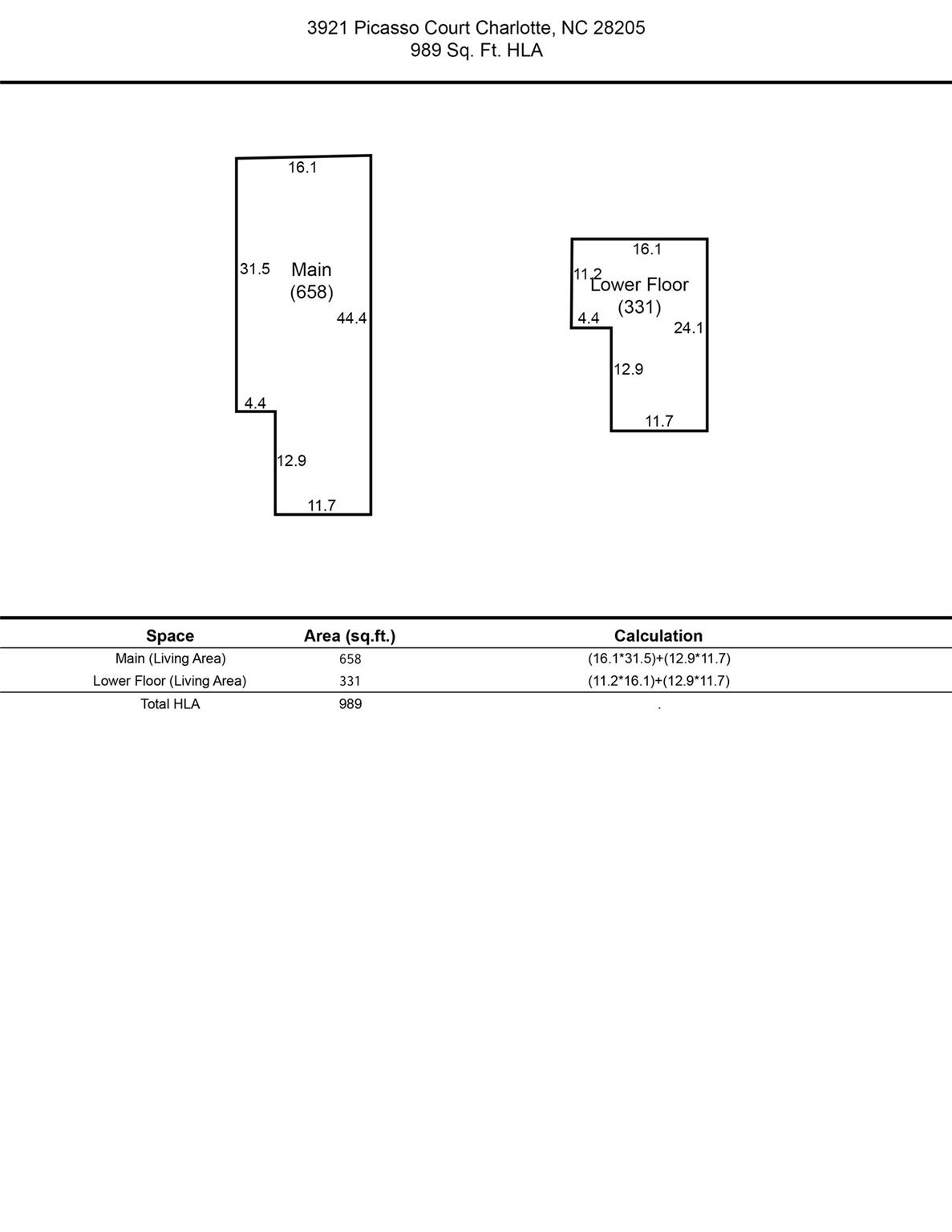 3921 Picasso Court — Charlotte