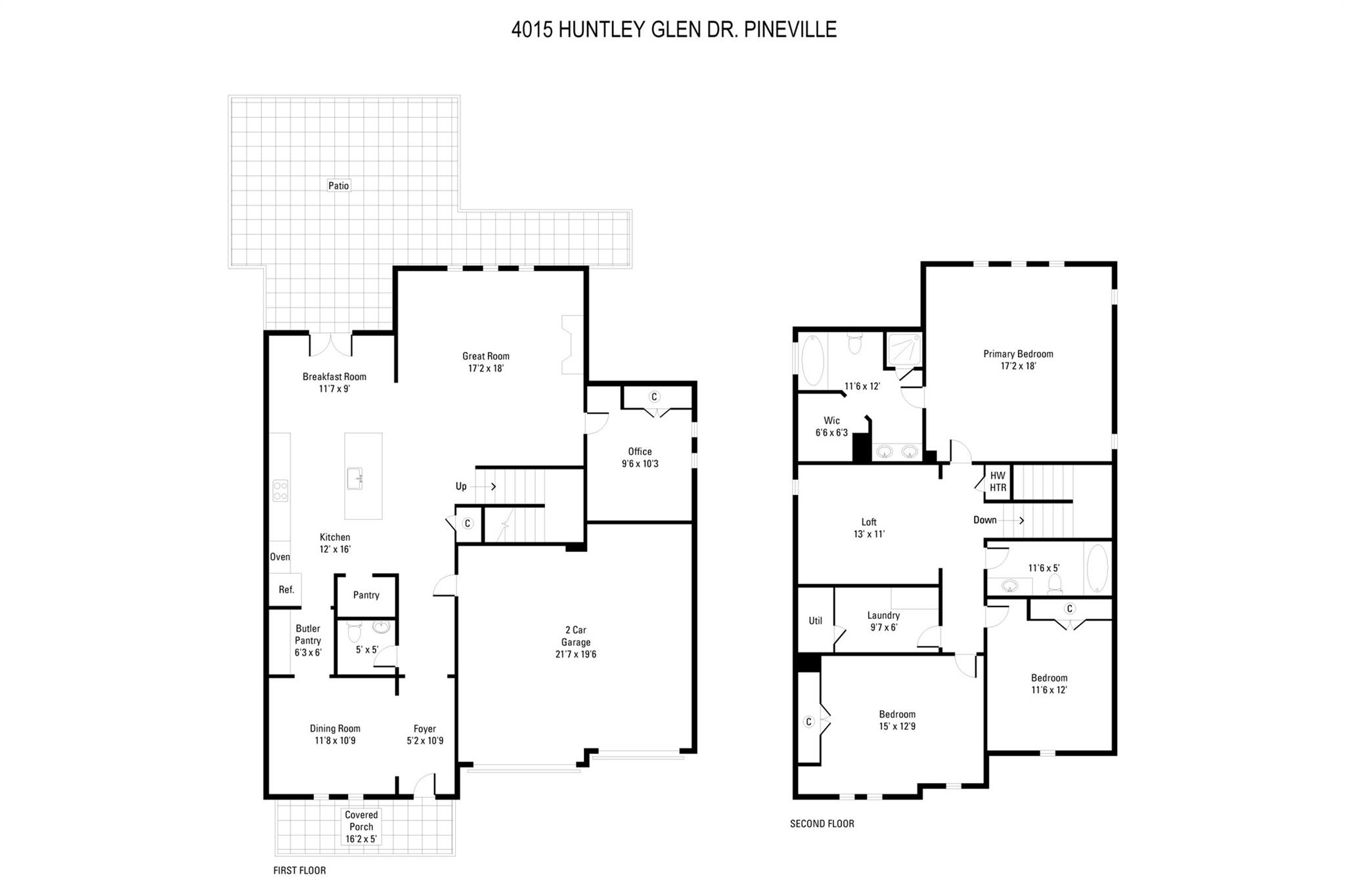 4015 Huntley Glen Drive — Pineville