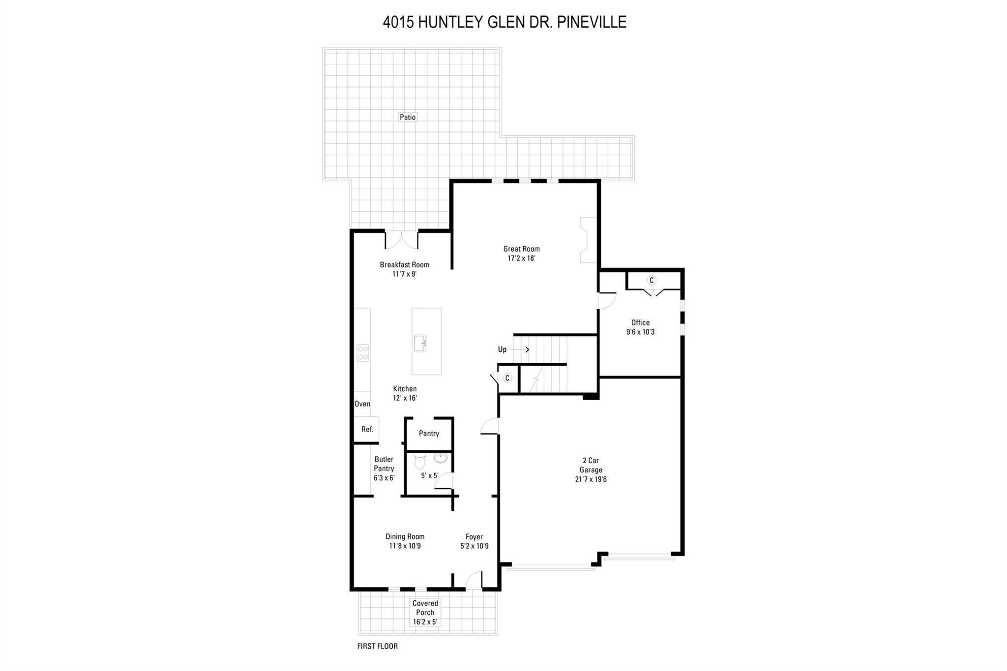 4015 Huntley Glen Drive — Pineville