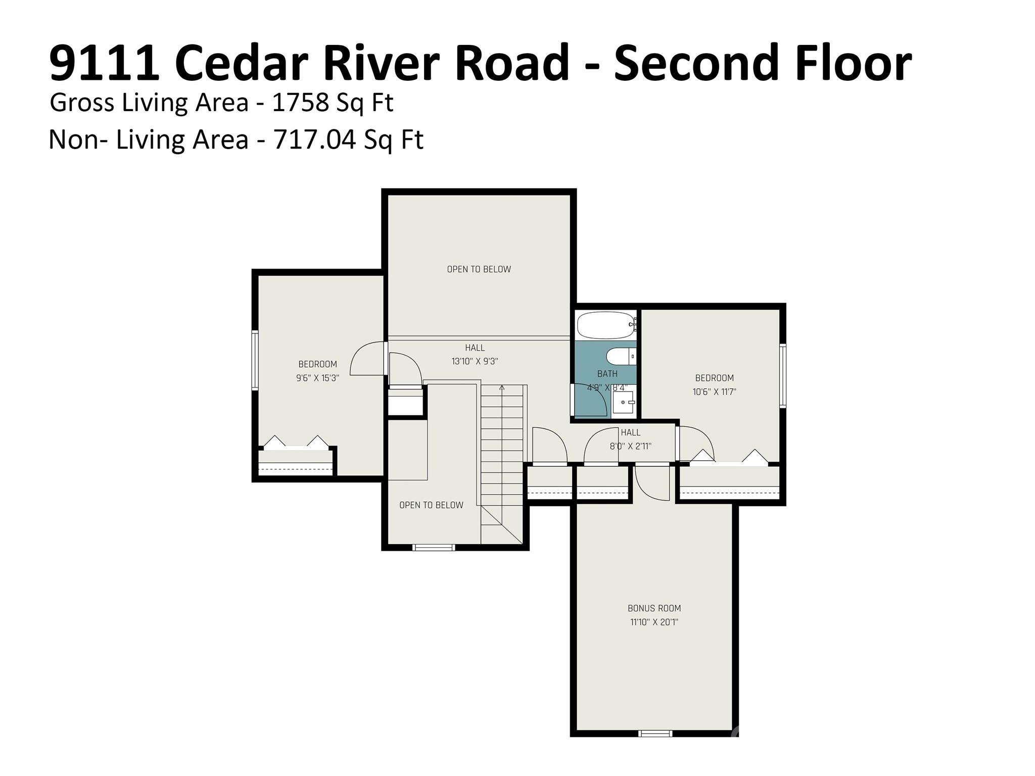9111 Cedar River Road — Huntersville