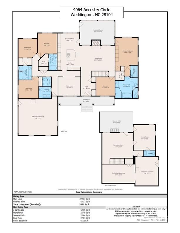 4064 Ancestry Circle — Weddington