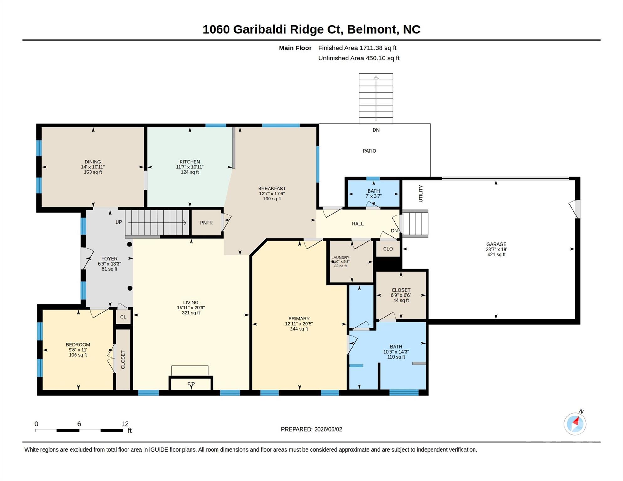 1060 Garibaldi Ridge Court — Belmont