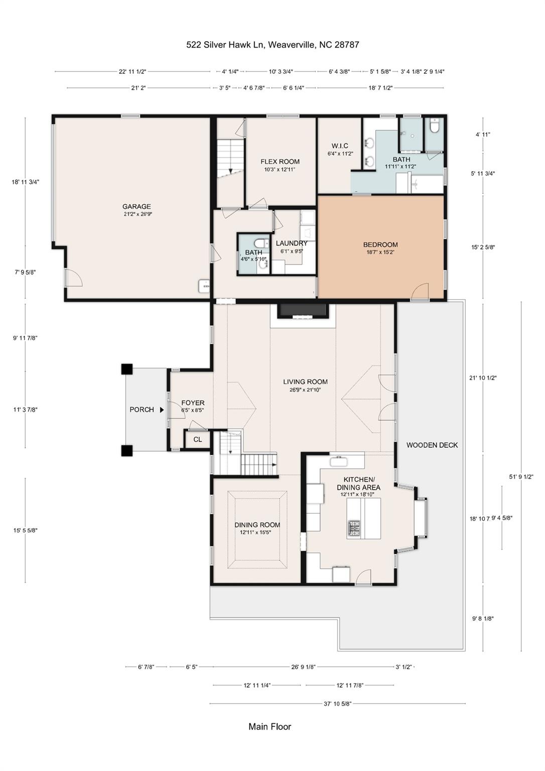522 Silver Hawk Lane — Weaverville