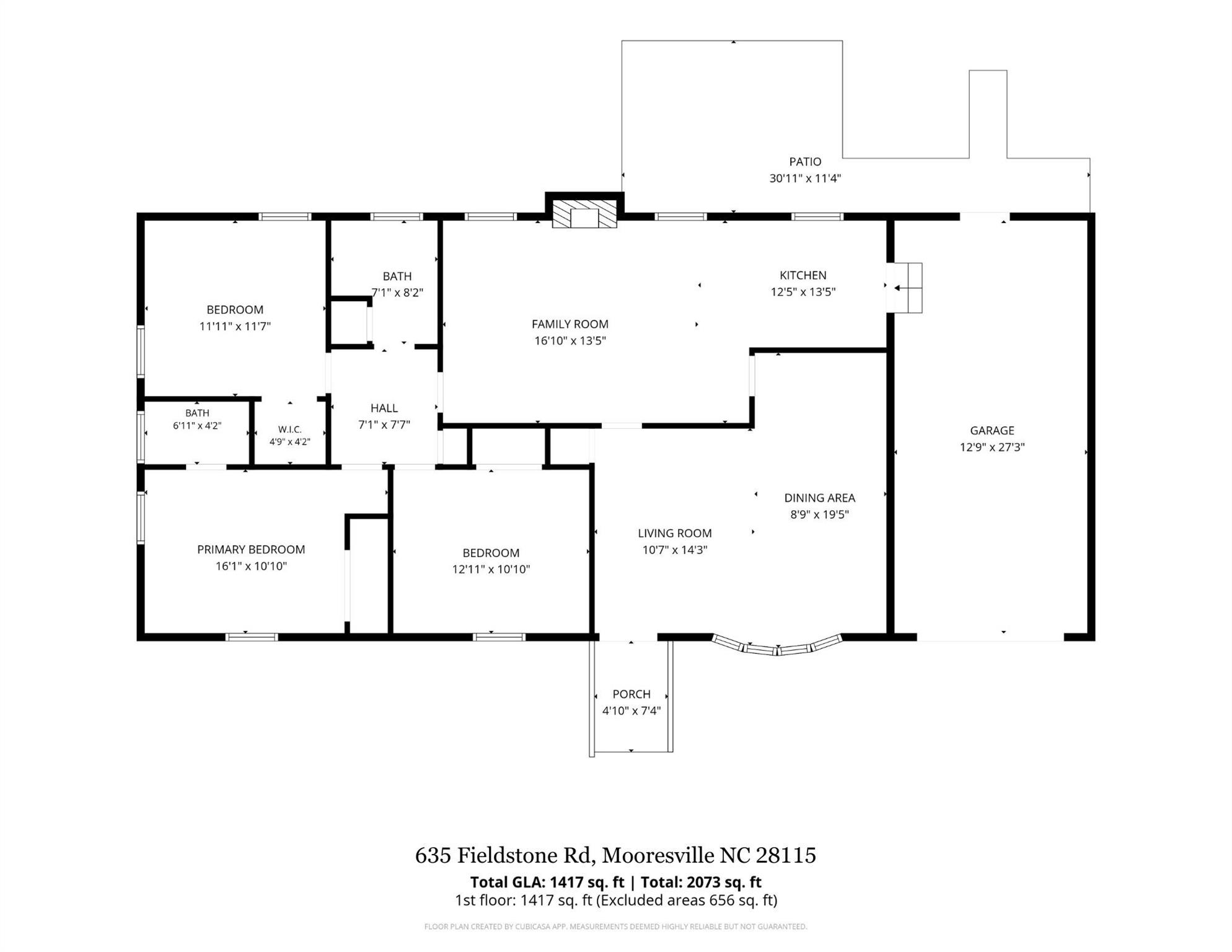 635 Fieldstone Road — Mooresville