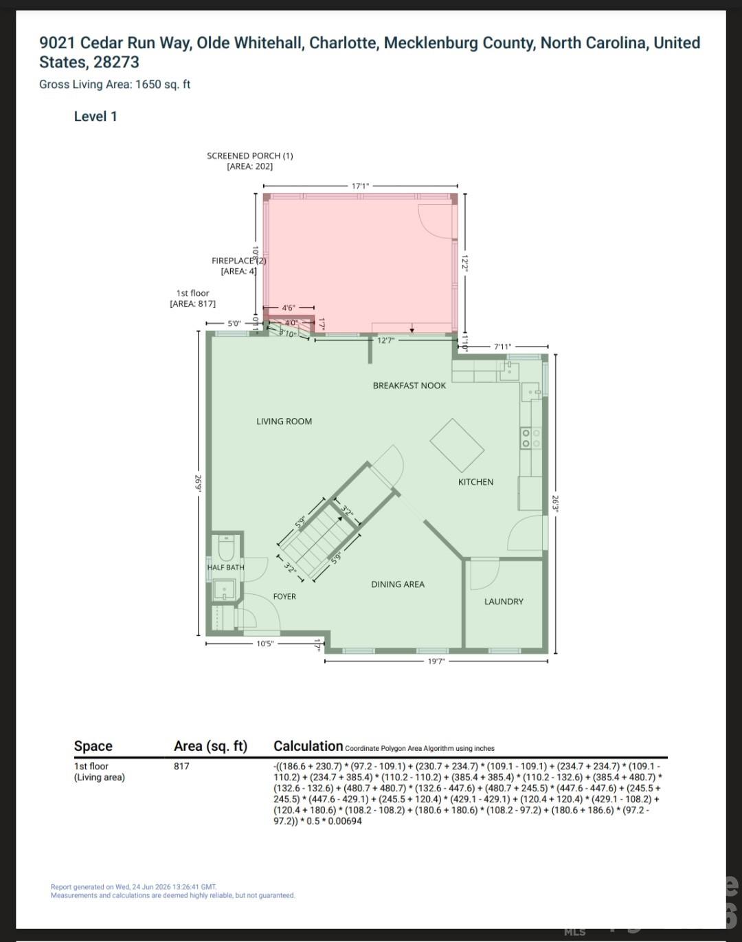 9021 Cedar Run Way — Charlotte