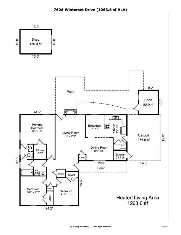 7626 Winterset Drive — Charlotte