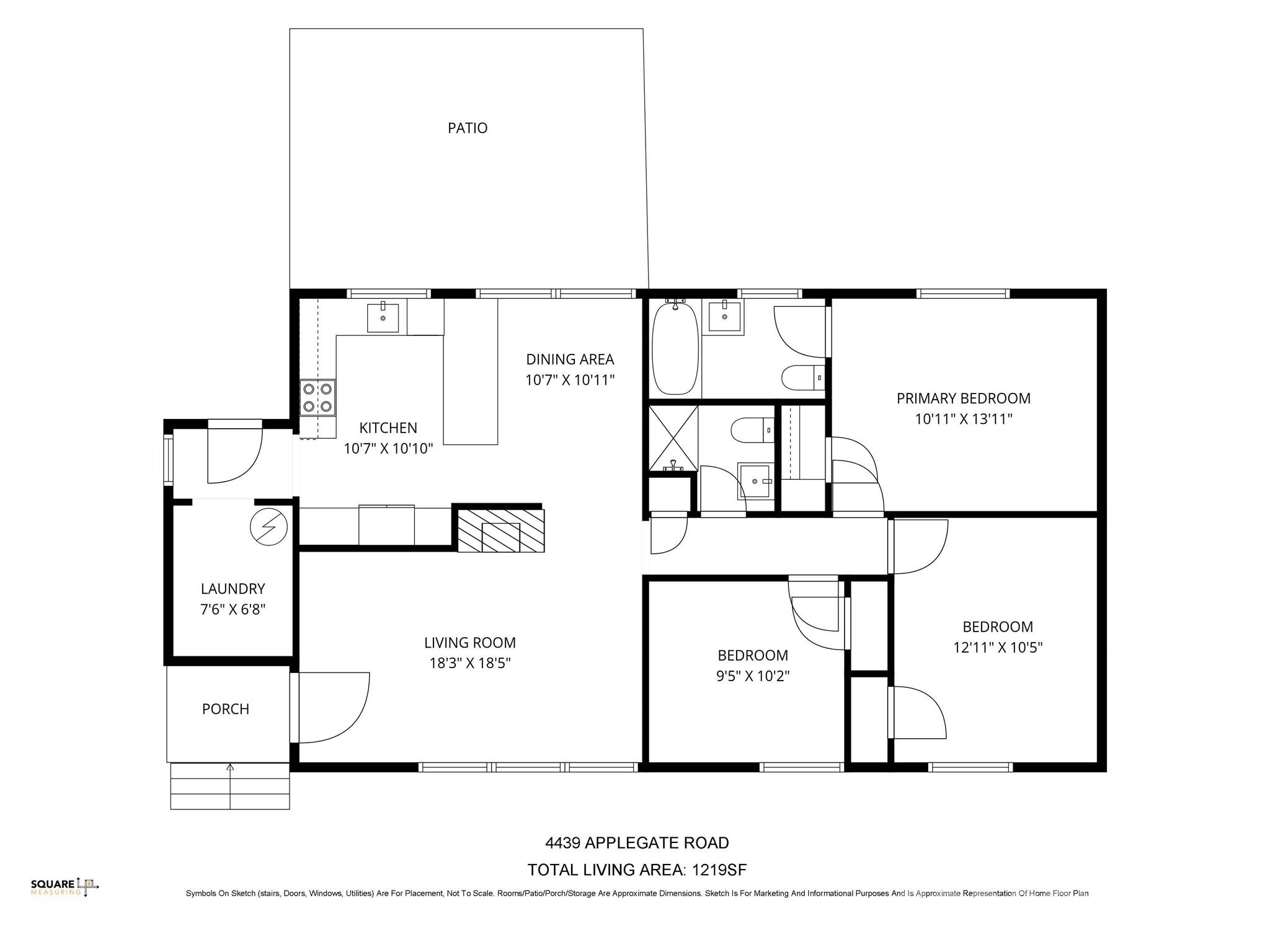 4439 Applegate Road — Charlotte