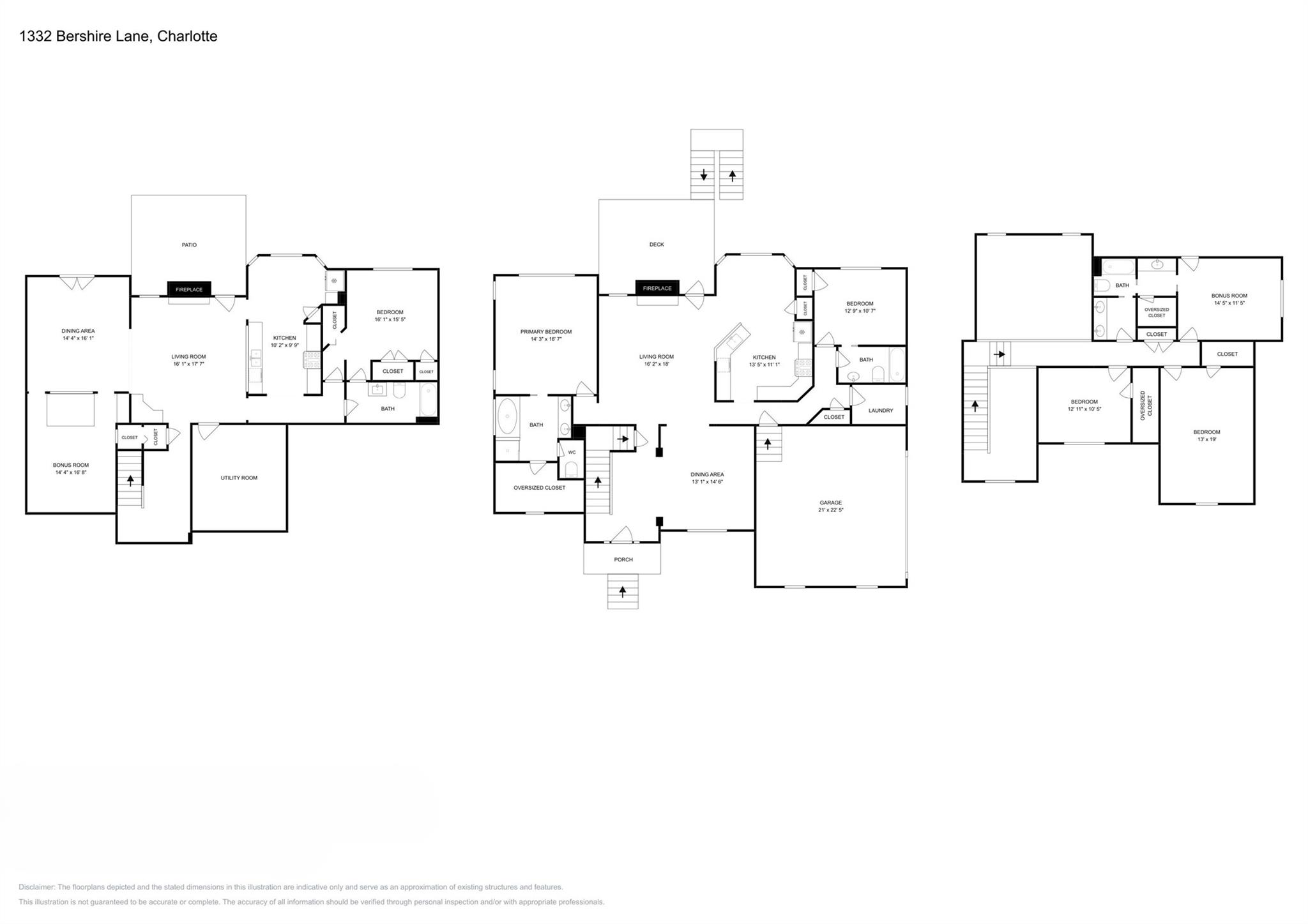 1332 Bershire Lane — Charlotte