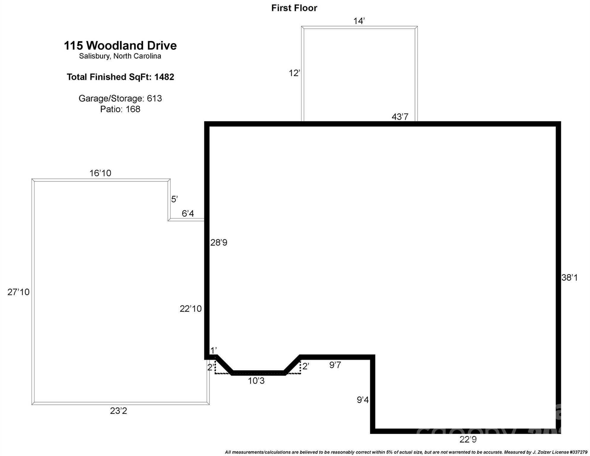 115 Woodland Drive — Salisbury