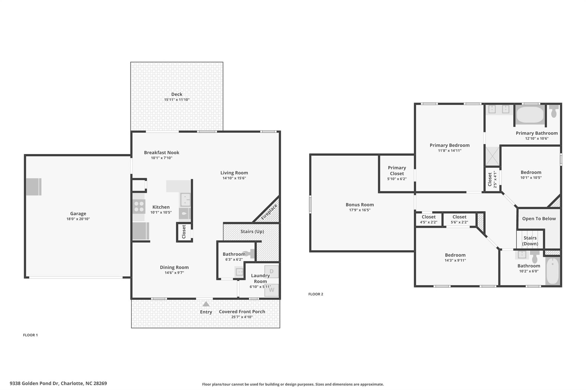 9338 Golden Pond Drive — Charlotte