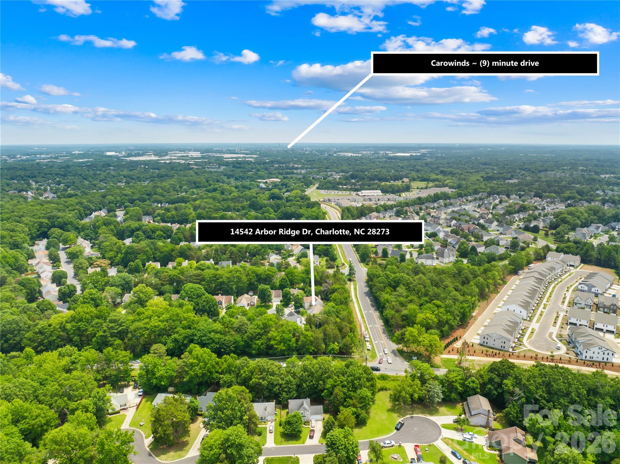 14542 Arbor Ridge Drive — Charlotte