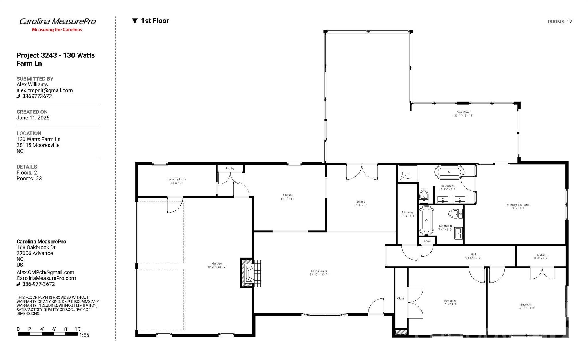 130 Watts Farm Lane — Mooresville