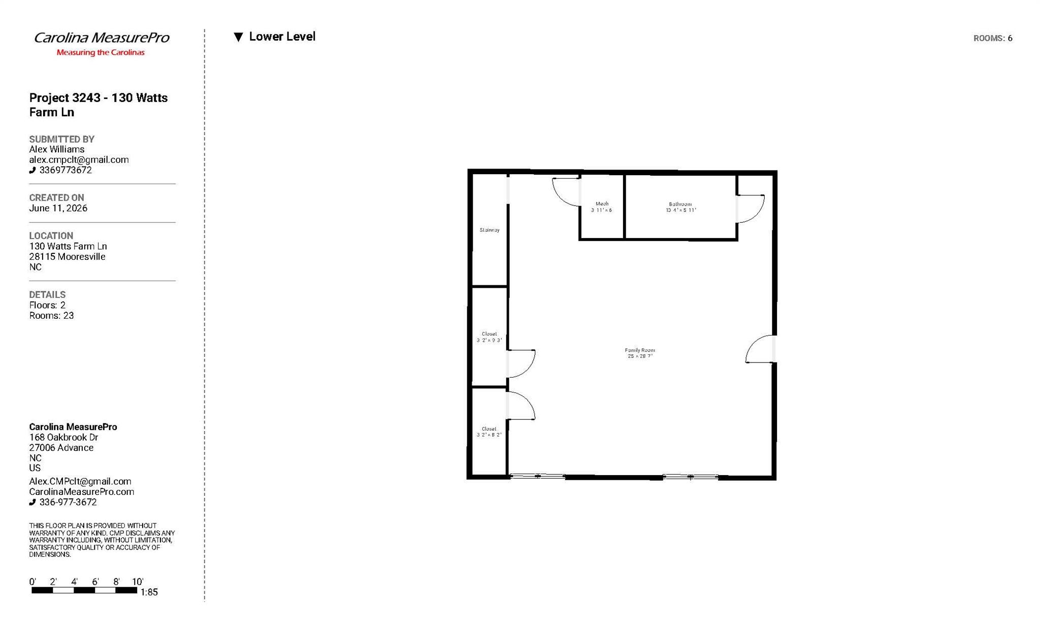130 Watts Farm Lane — Mooresville