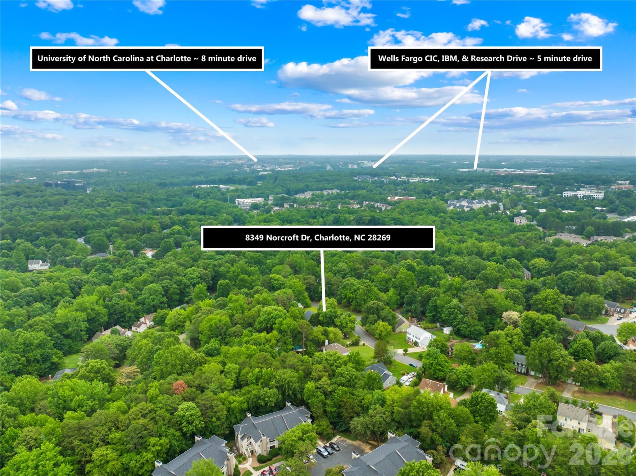 8349 Norcroft Drive — Charlotte