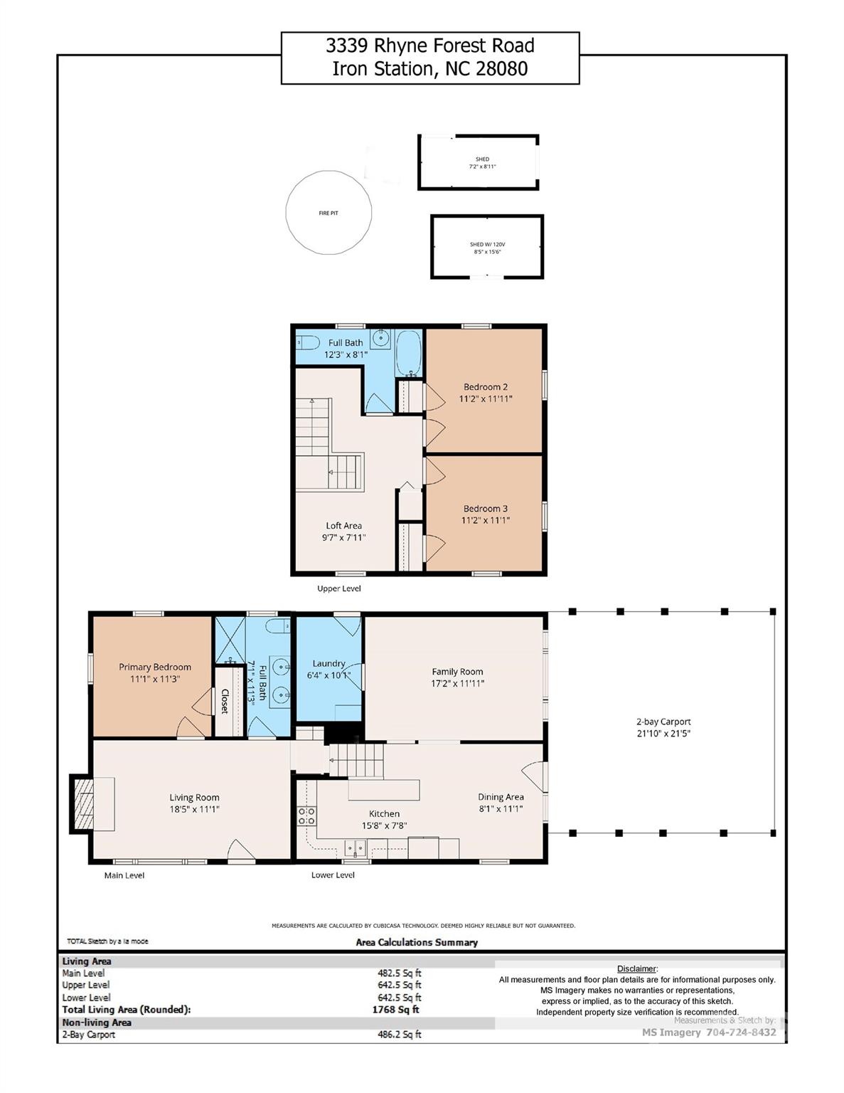 3339 Rhyne Forest Road — Iron Station