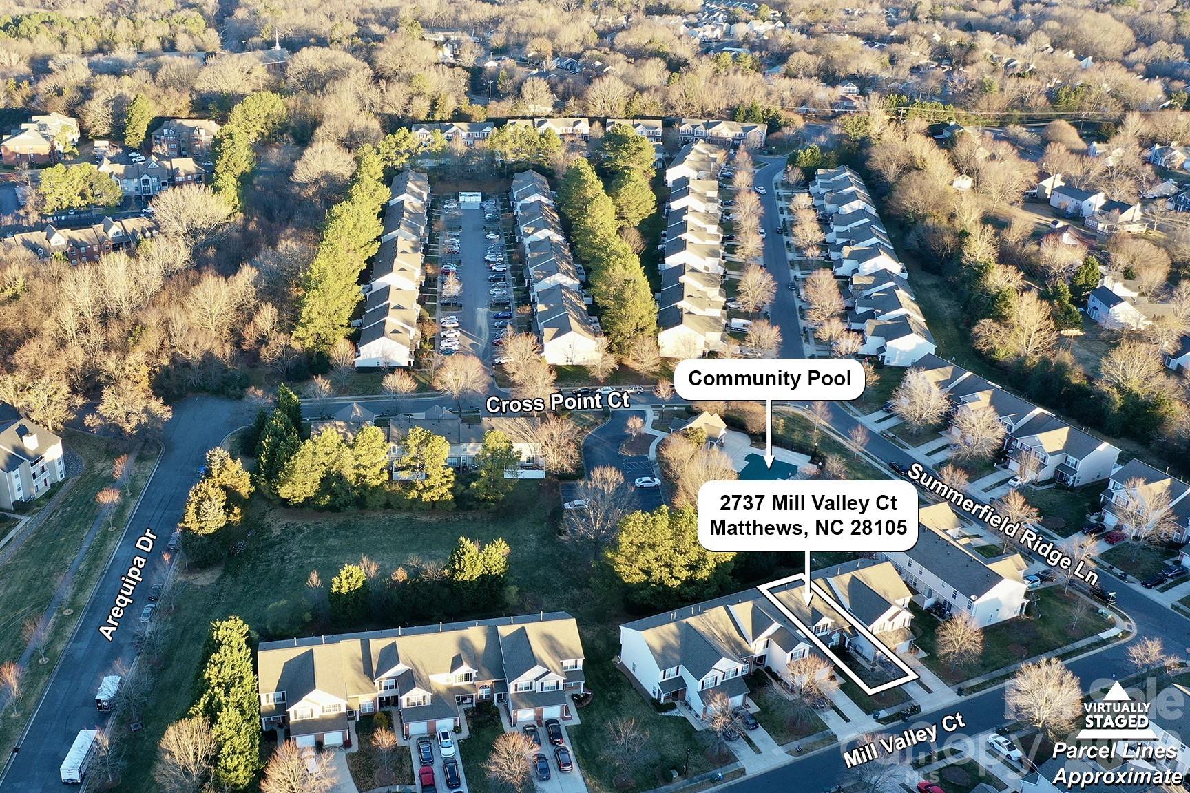 2737 Mill Valley Court — Matthews