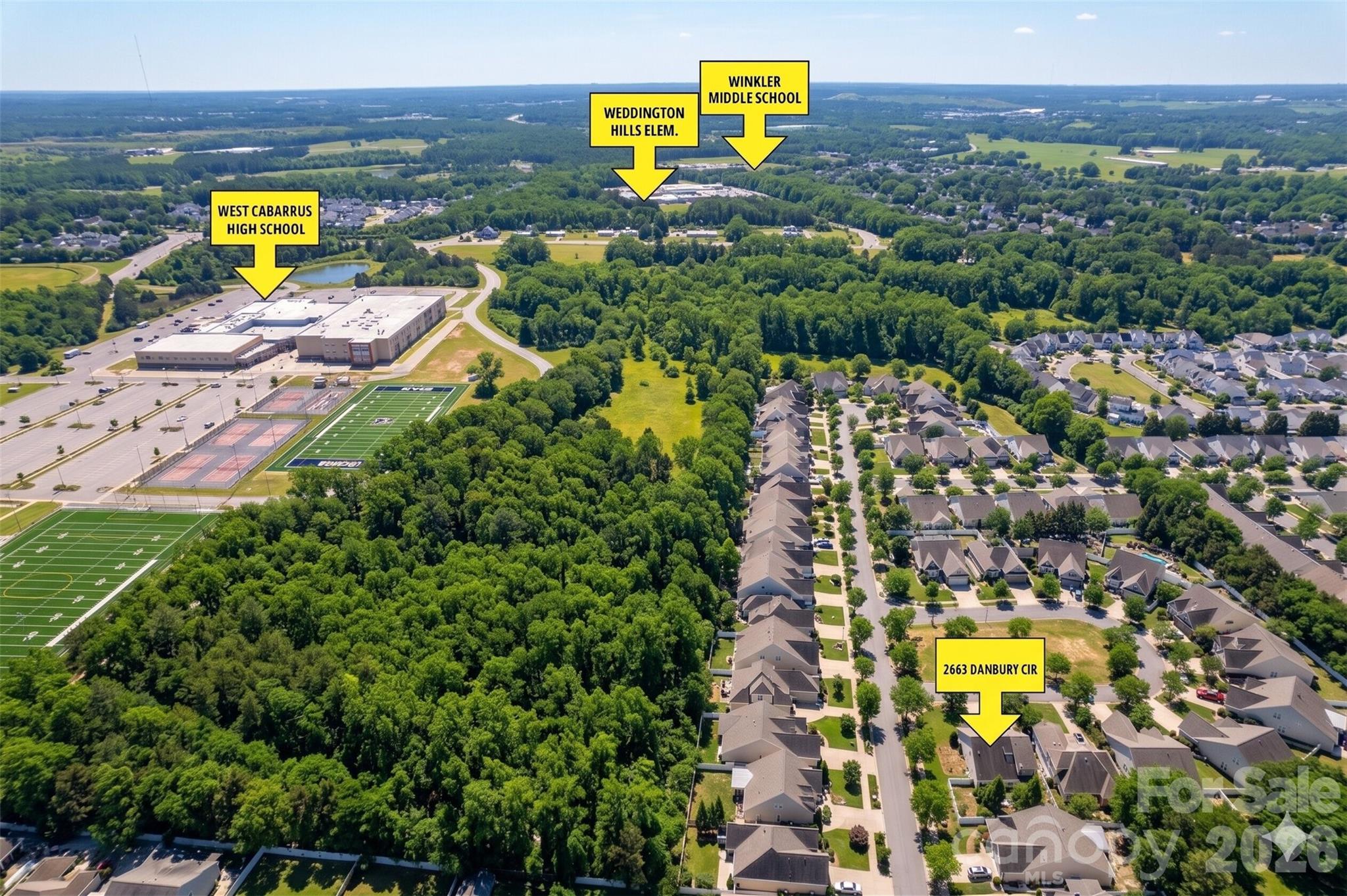 2663 Danbury Circle NW — Concord