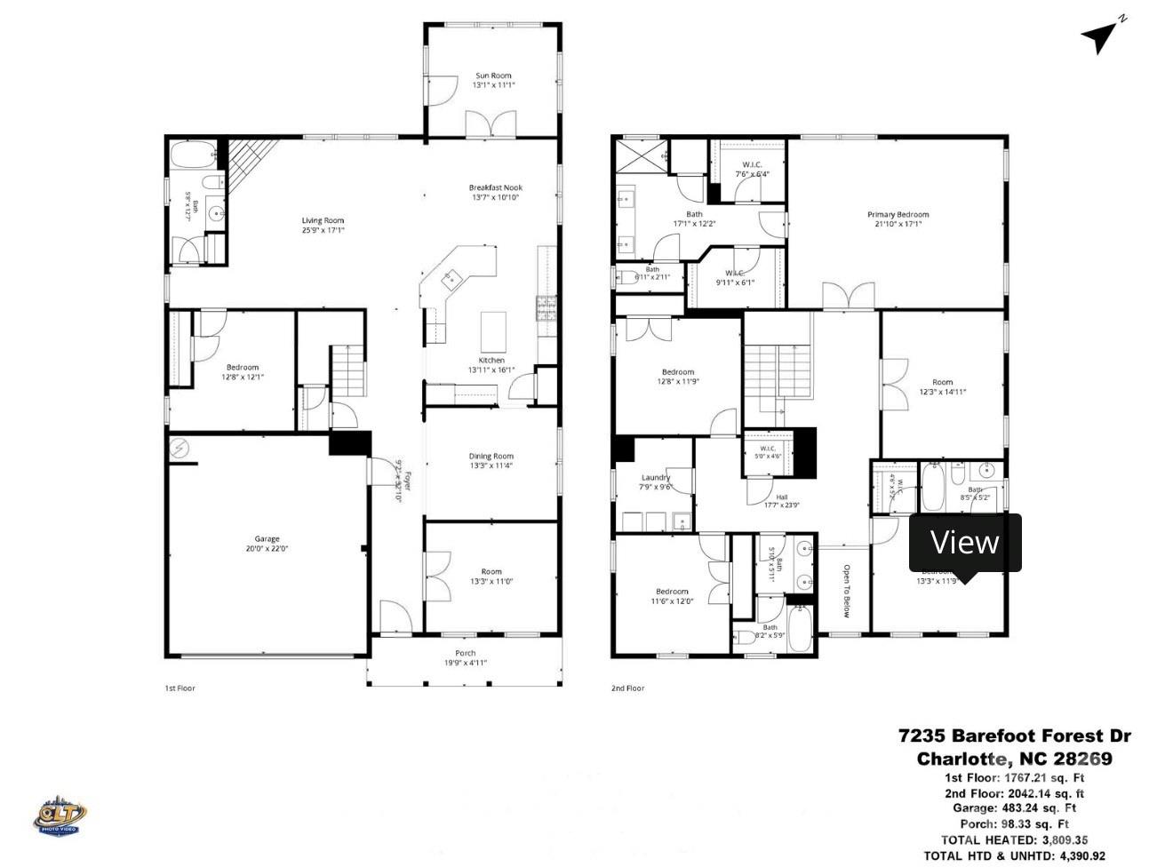 7235 Barefoot Forest Drive — Charlotte