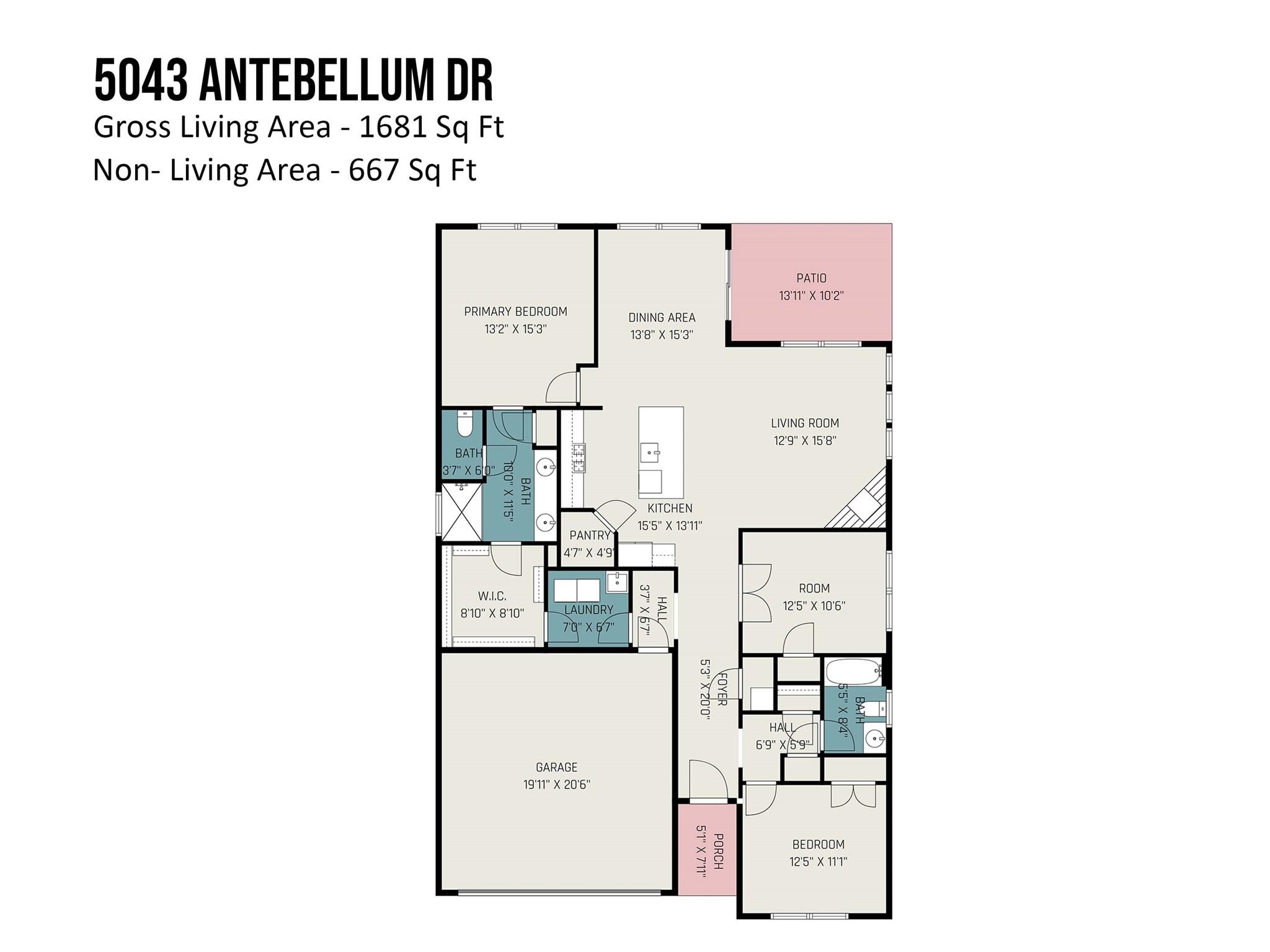 5043 Antebellum Drive — Iron Station