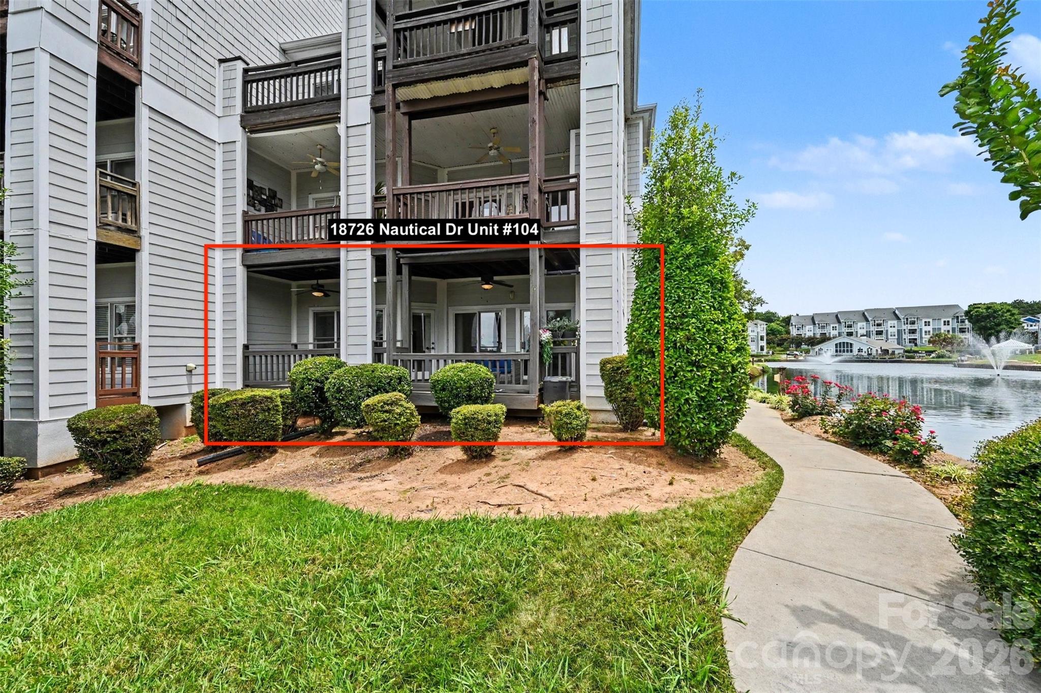 18726 Nautical Drive #104 — Cornelius