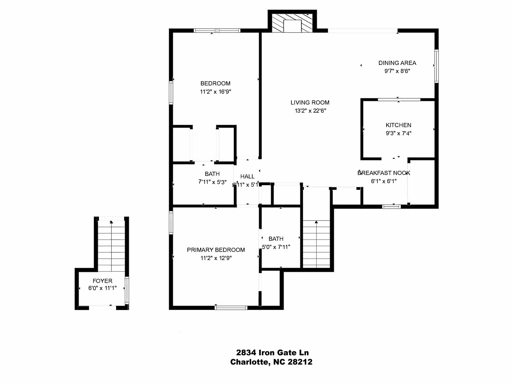 2834 Iron Gate Lane — Charlotte