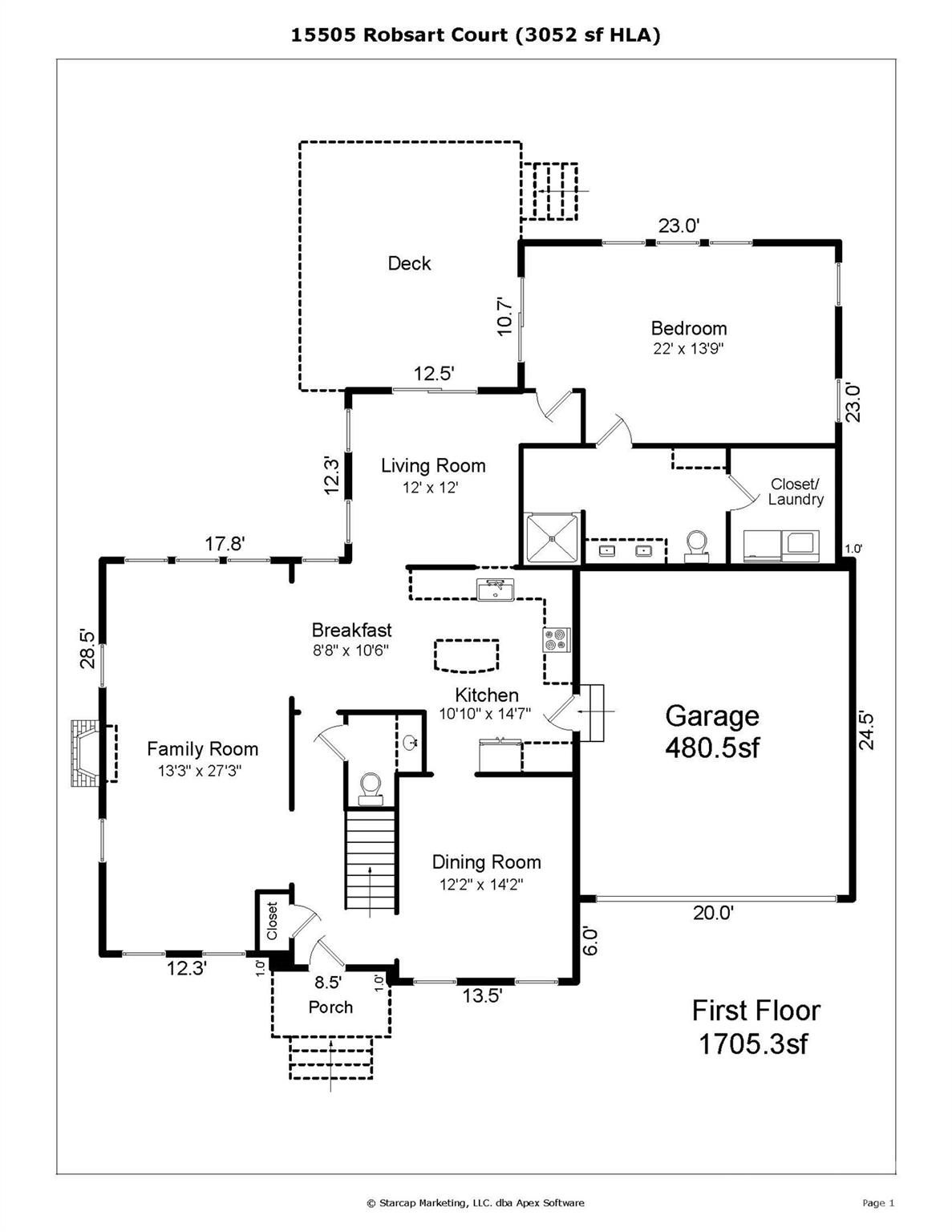 15505 Robsart Court — Charlotte
