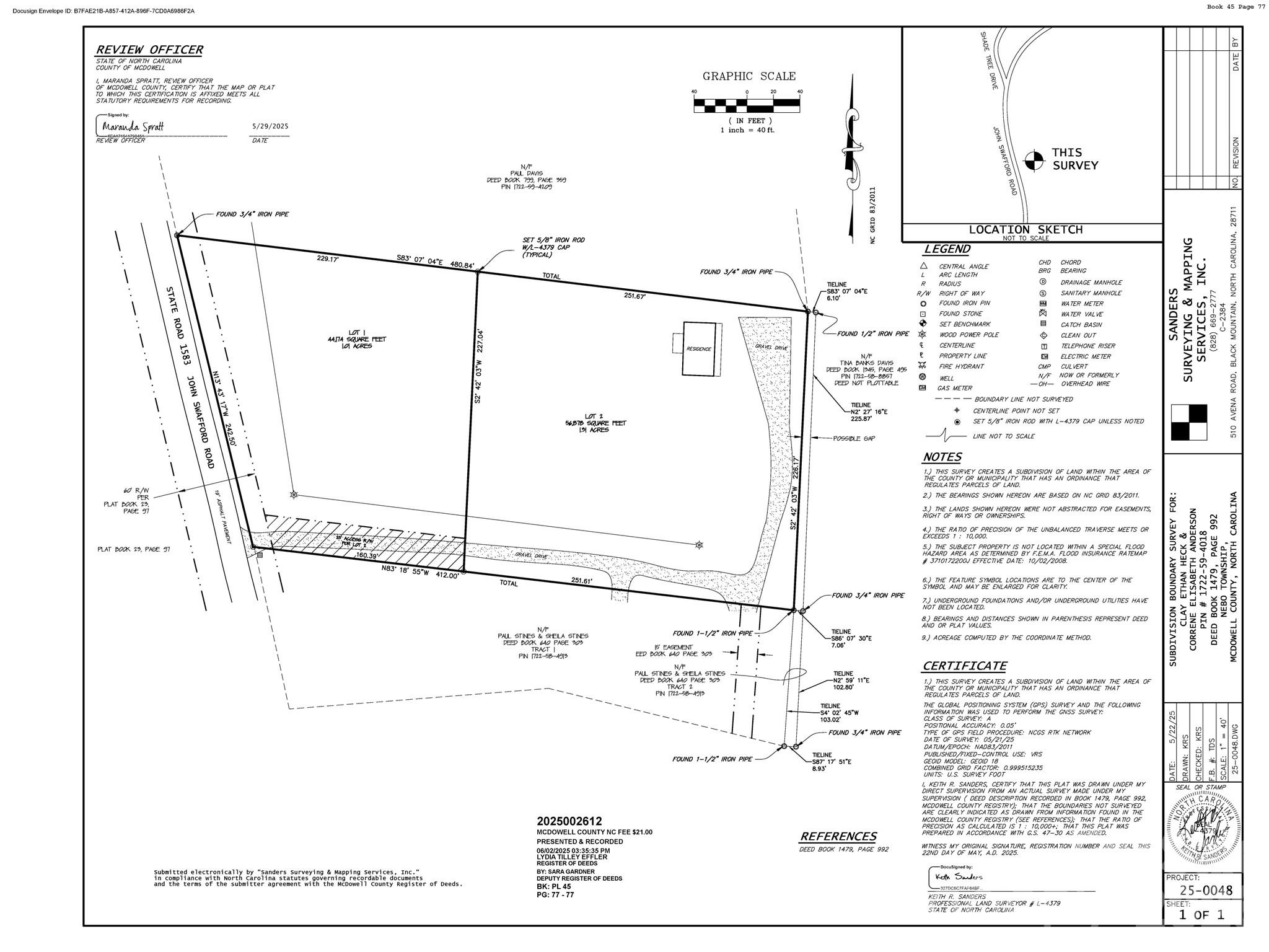 516 John Swofford Road — Nebo