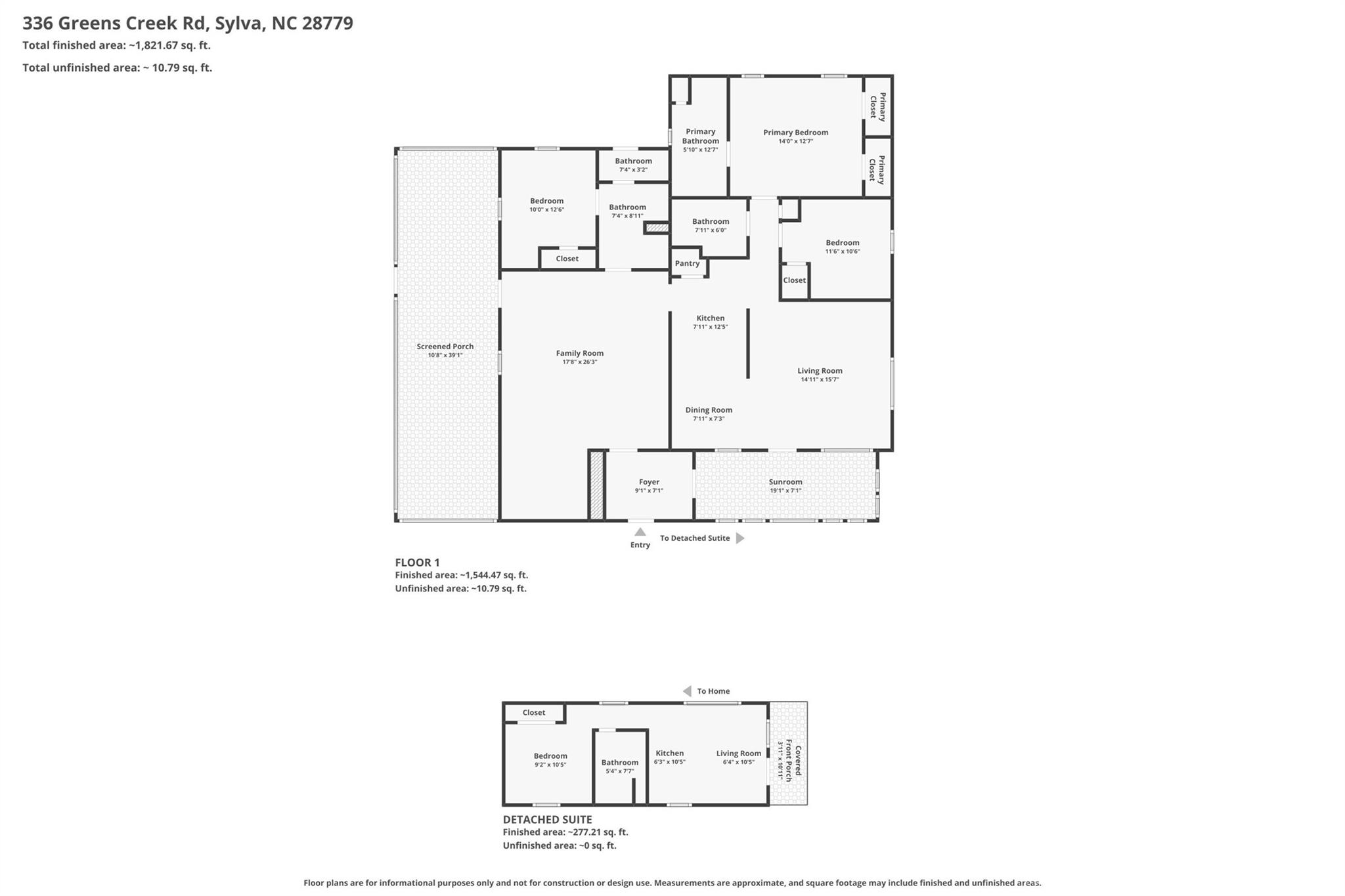 336 Greens Creek Road — Sylva