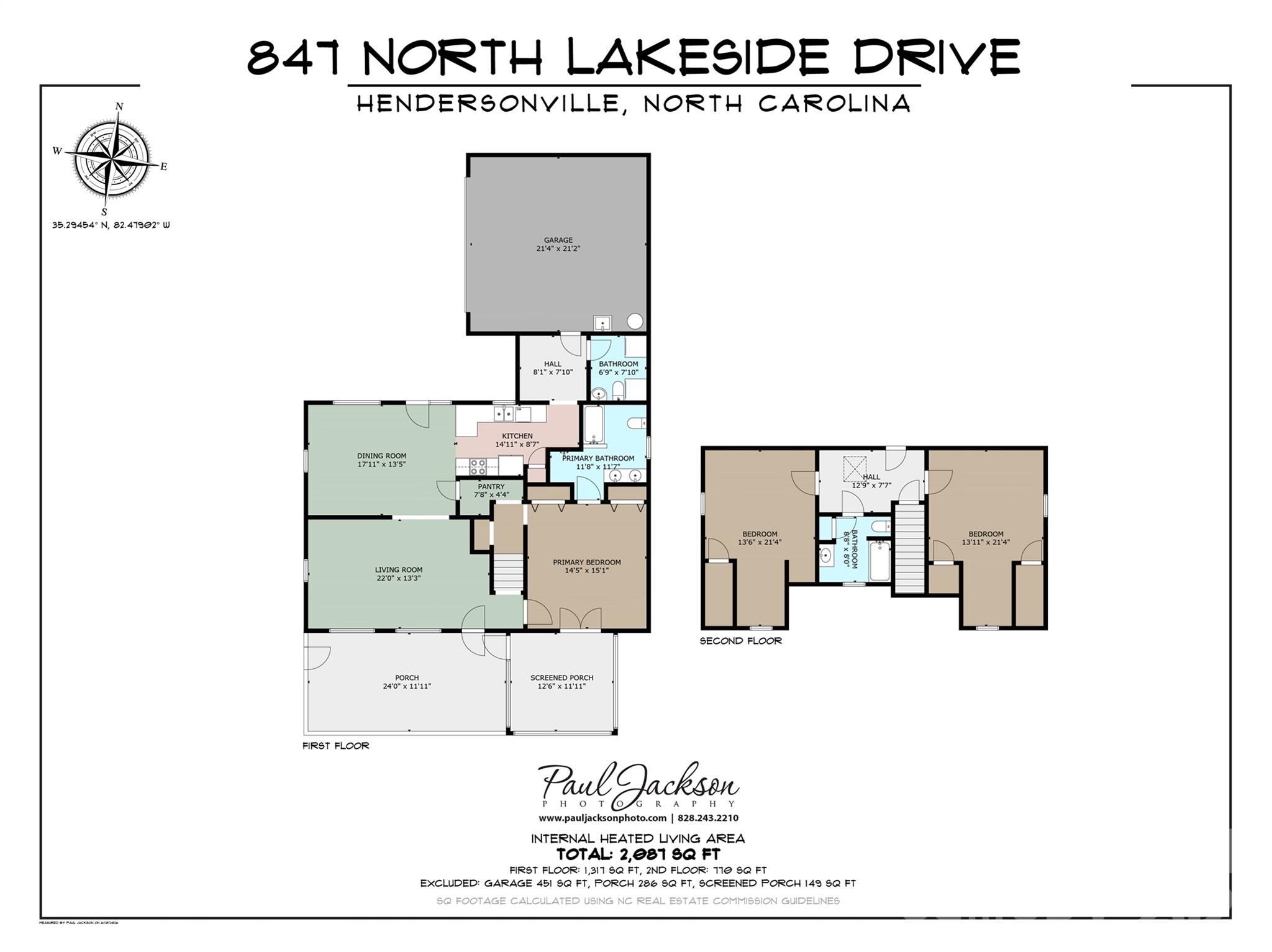 847 N Lakeside Drive — Hendersonville