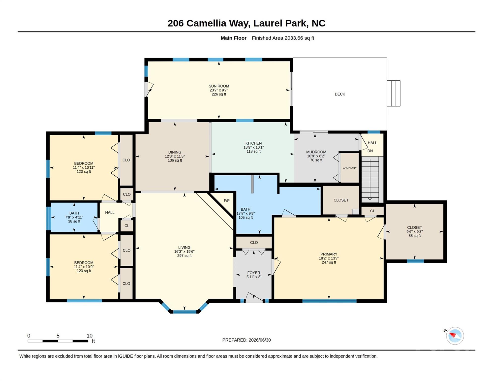 206 Camellia Way — Laurel Park