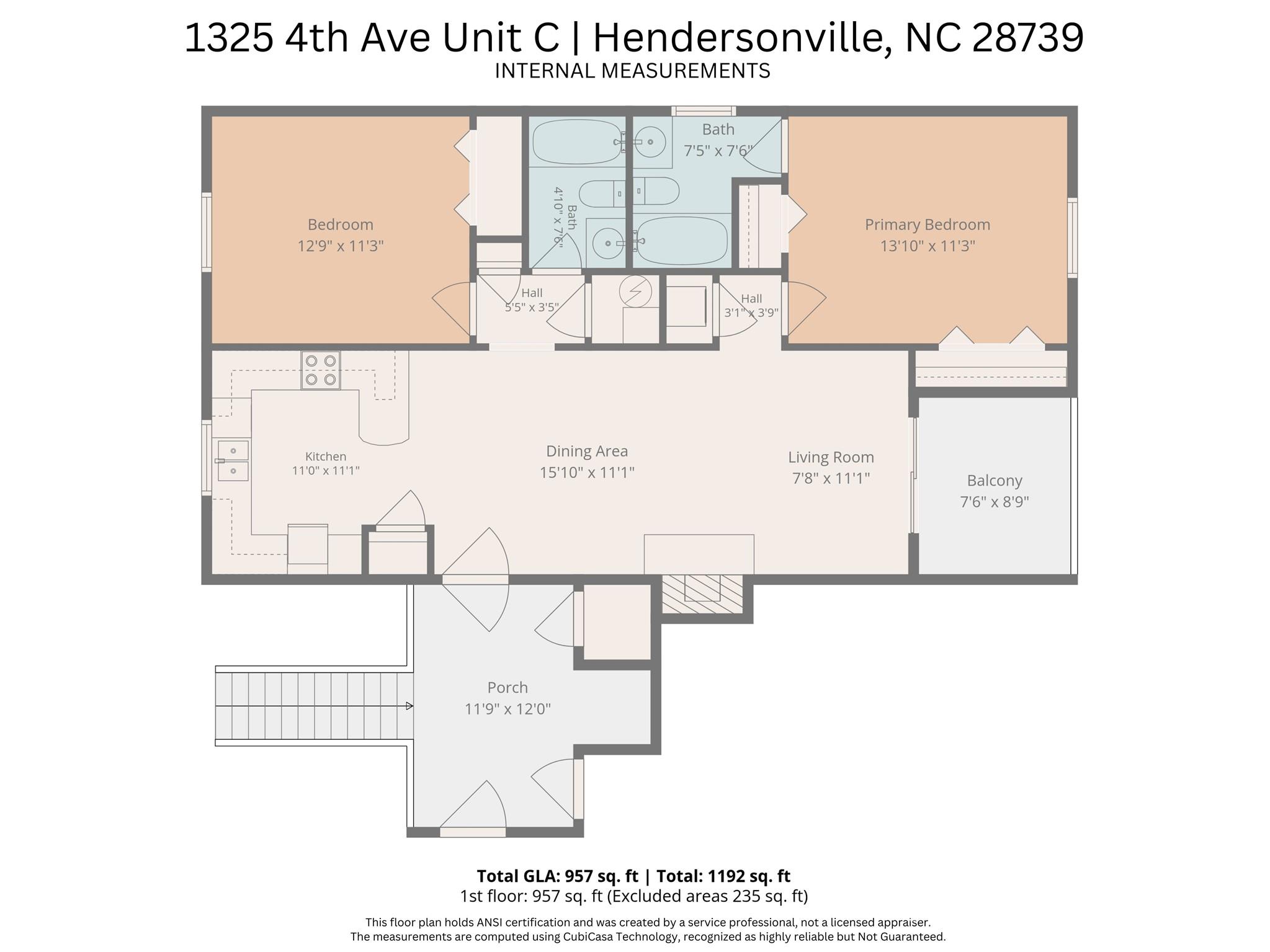 1325 4th Avenue W #C — Hendersonville